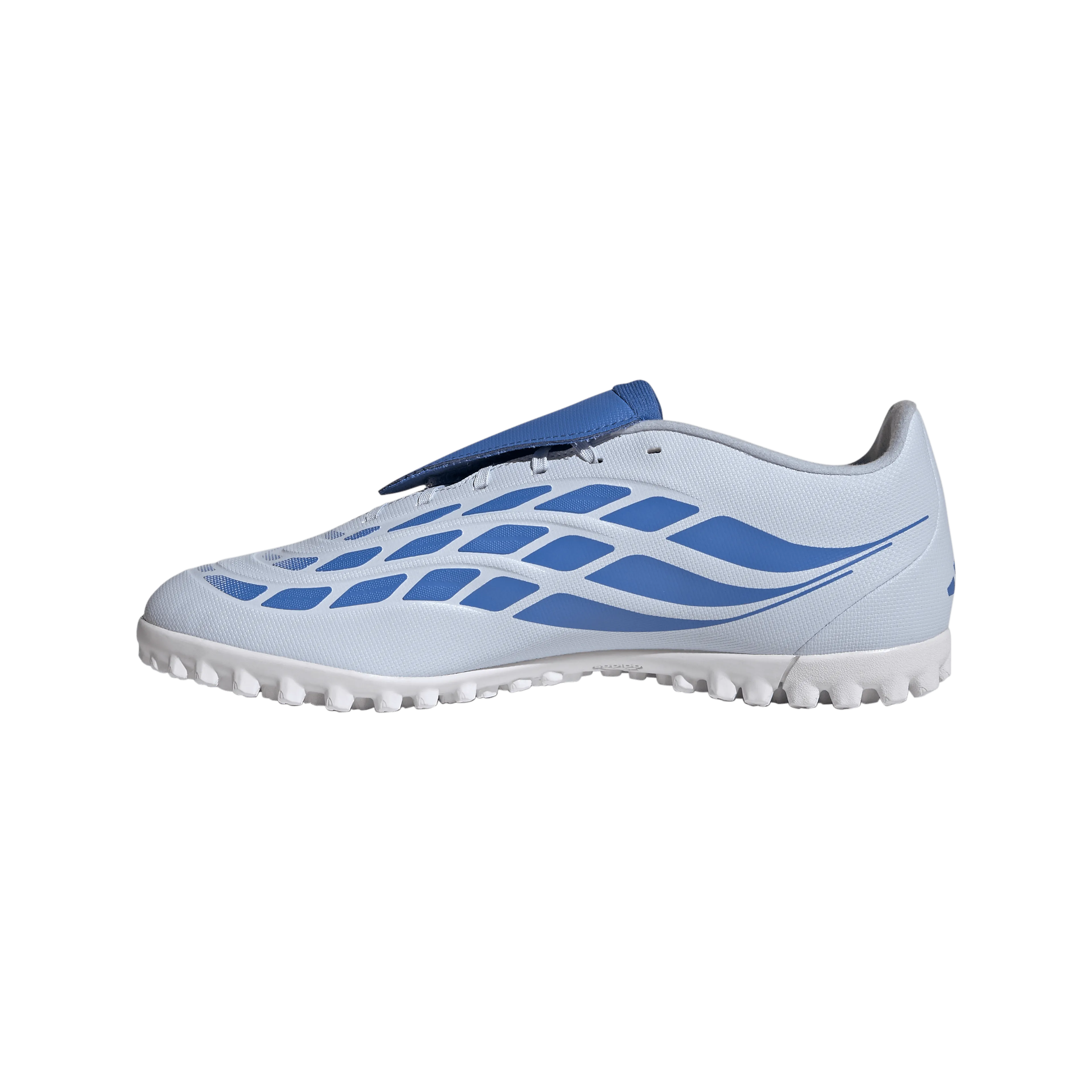Predator Club Fold-Over Tongue Turf Fotballsko Grus/Kunstgress