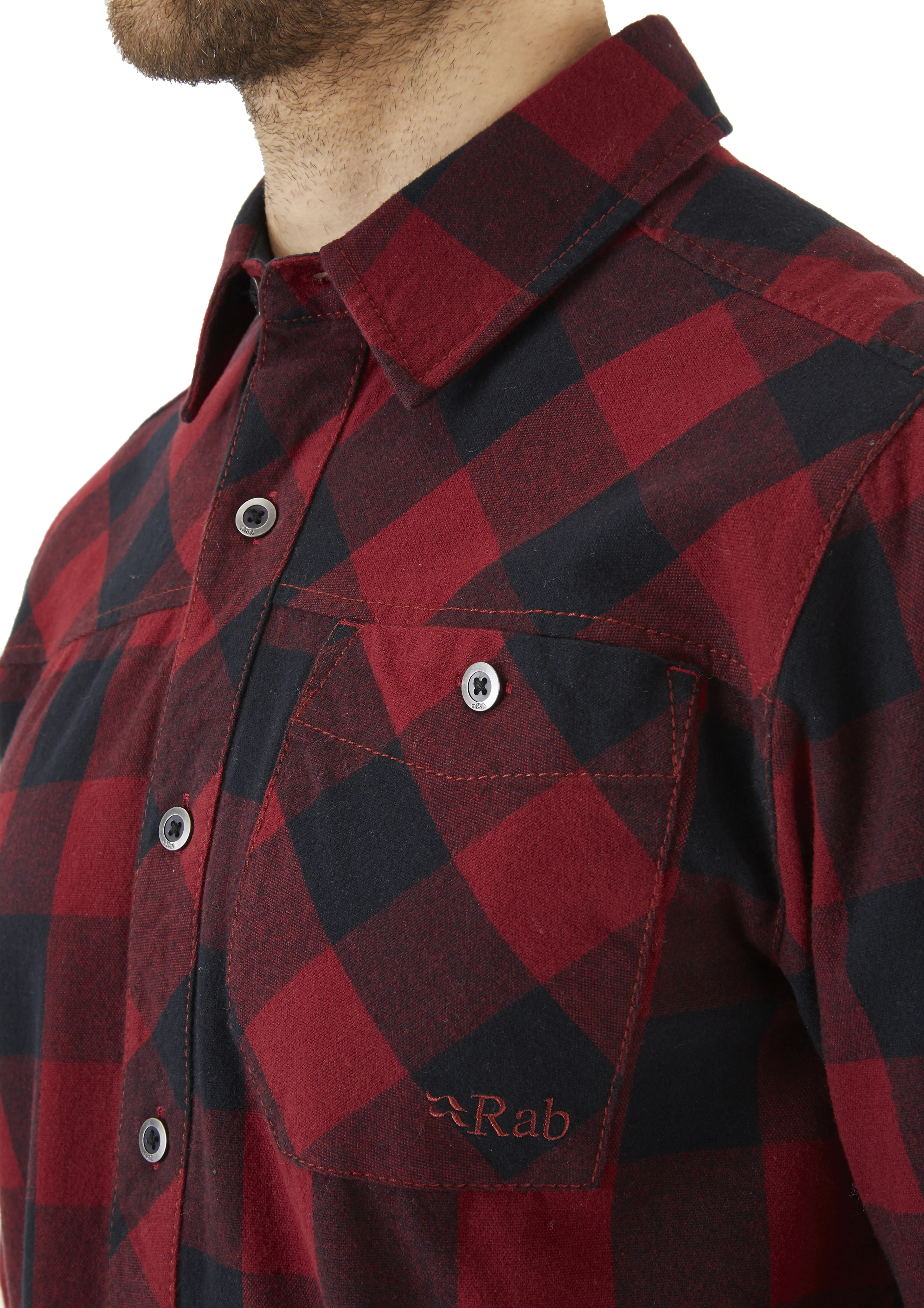 Boundary Shirt flanellskjorte herre