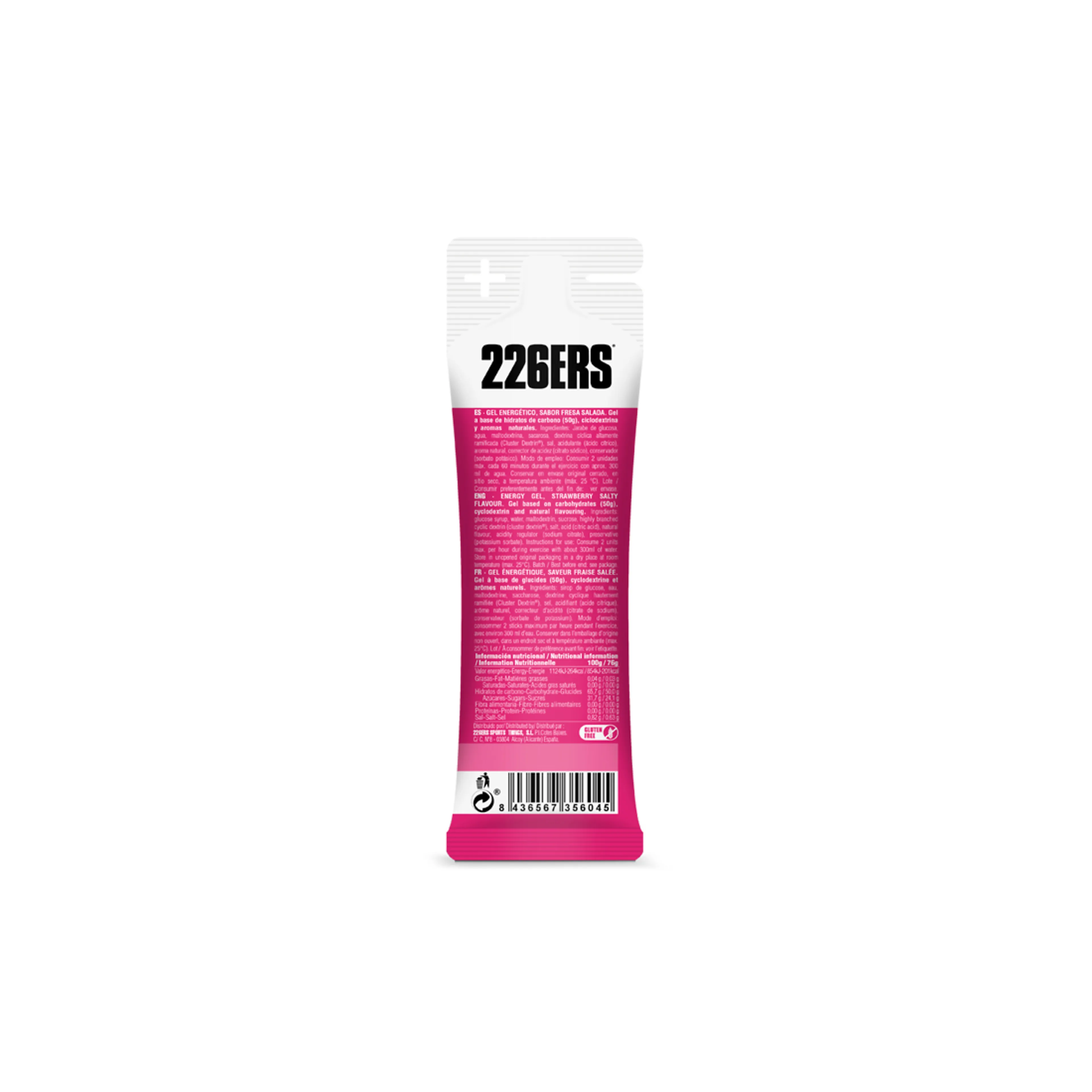 HIGH ENERGY GEL SALTY STRAWBERRY