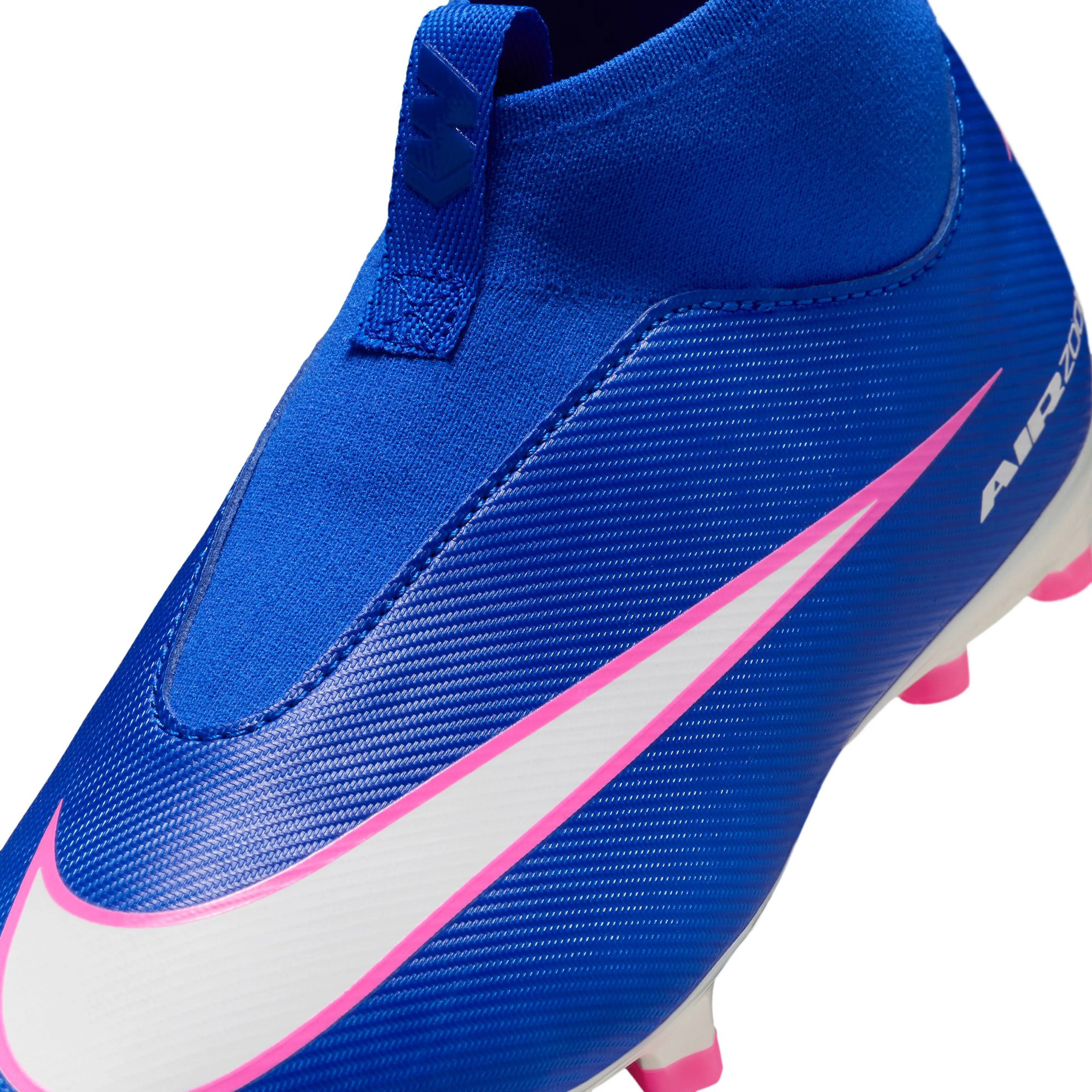 Jr. Mercurial Superfly 10 Academy Little/Big Kids' Multi-Ground High-Top Fotballsko Gress/Kunstgress