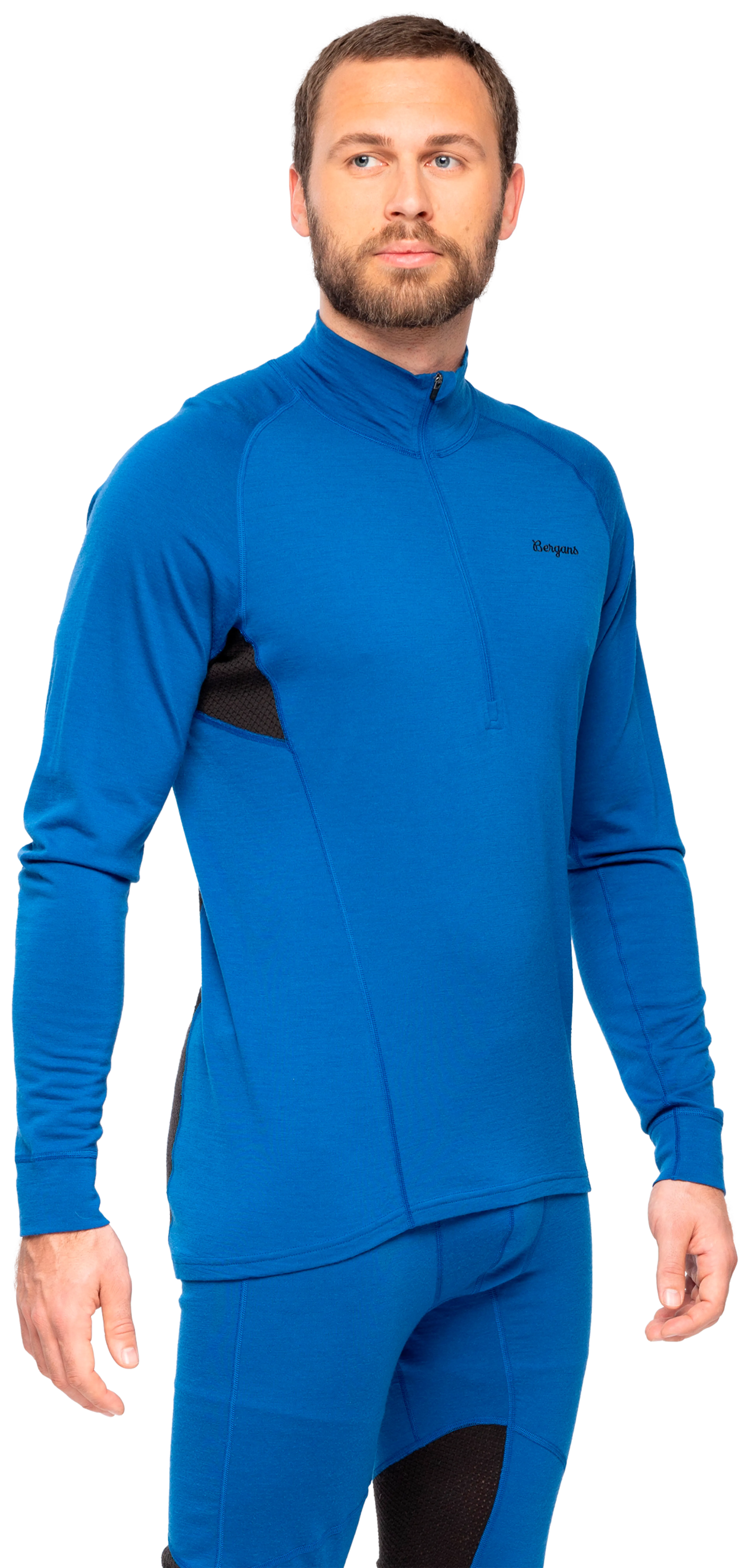 Inner:Pure Merino Half Zip Men