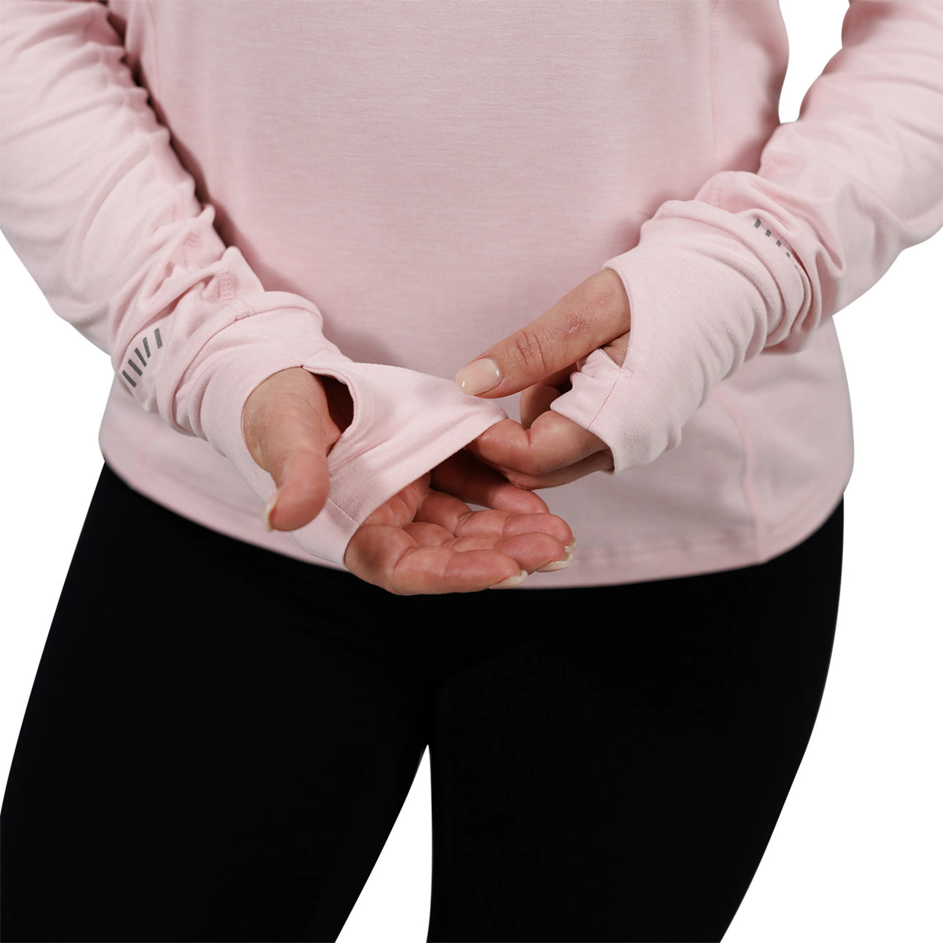 Wolling Melange Performance Midlayer Dame