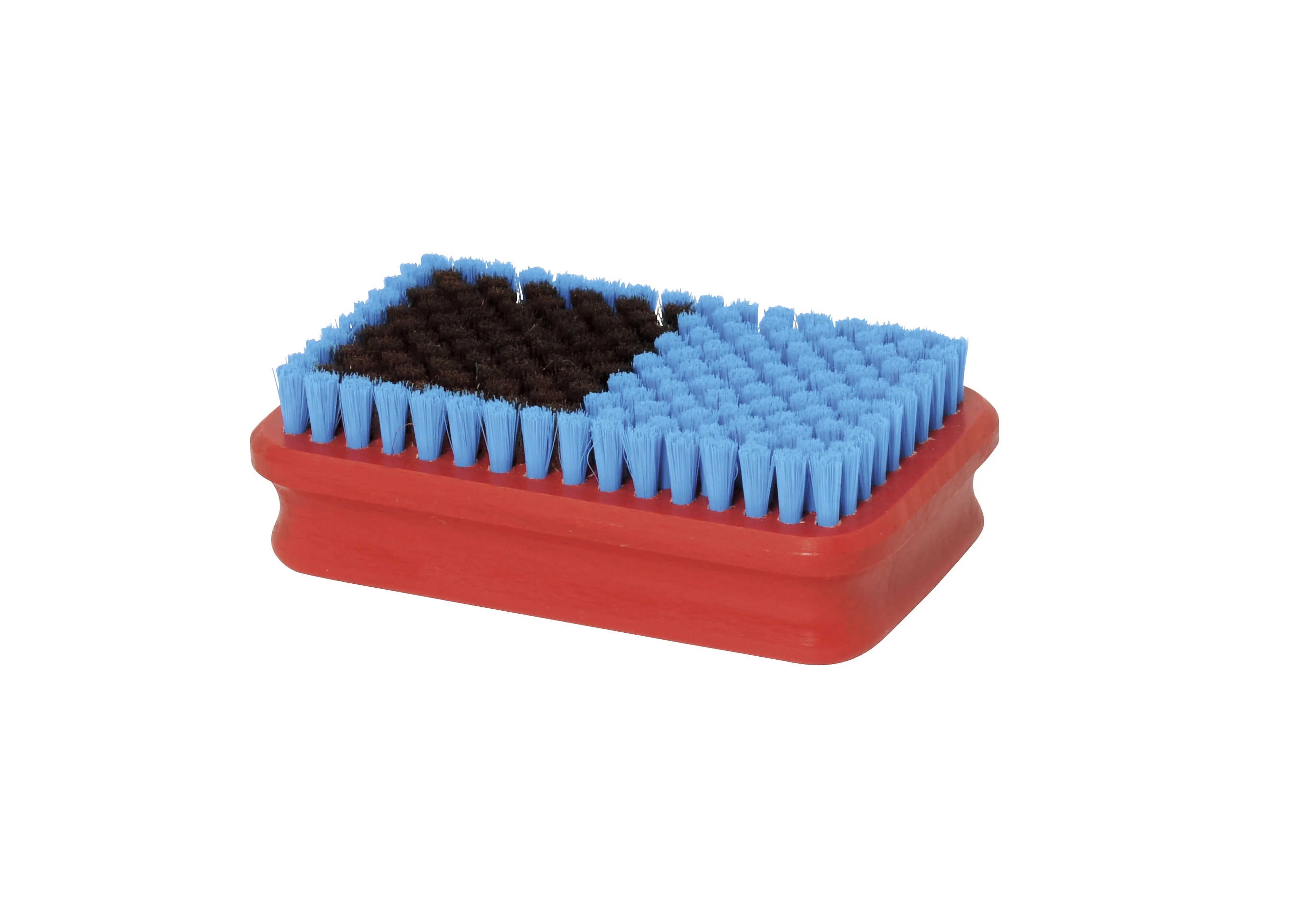 T159B Brush rect,combi bron./nylon