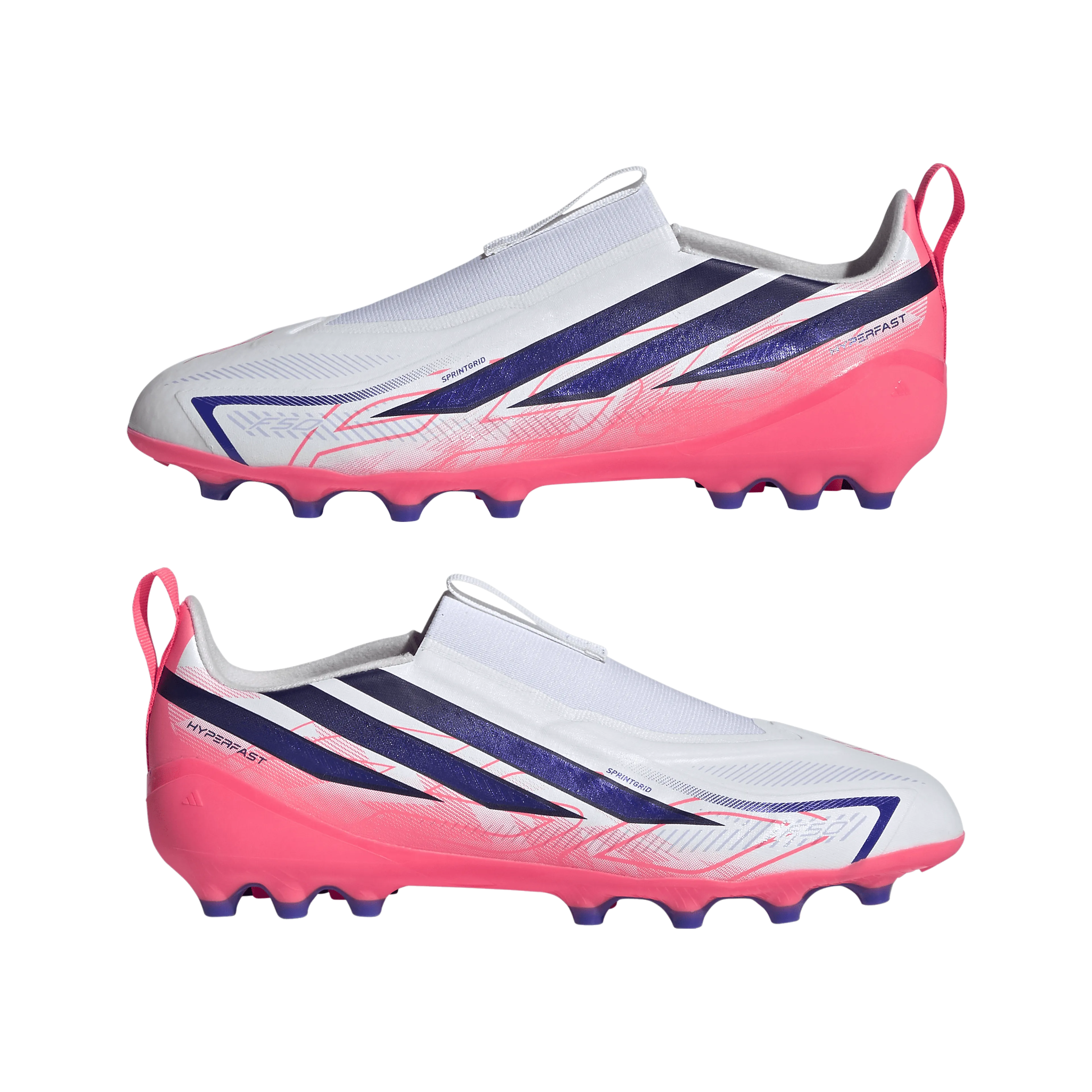 F50 HYPERFAST LEAGUE Laceless Artificial Ground Fotballsko Kunstgress Barn