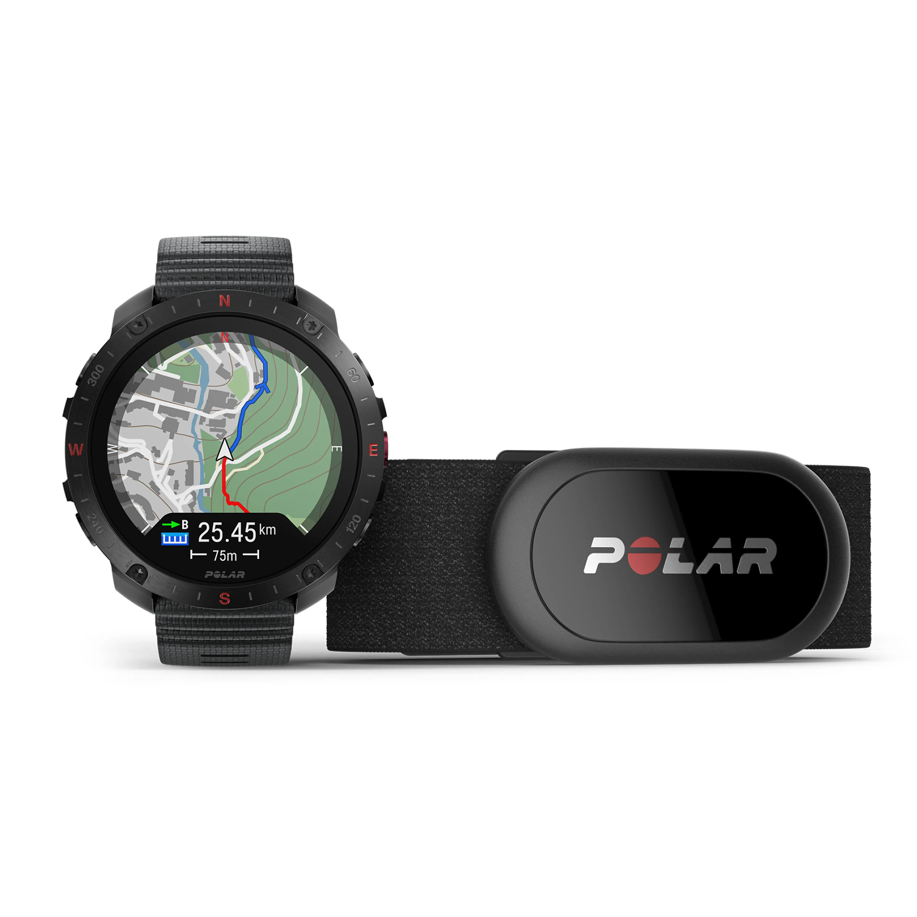 Polar Grit X2 Pro inc H10 - Premium outdoorklokke