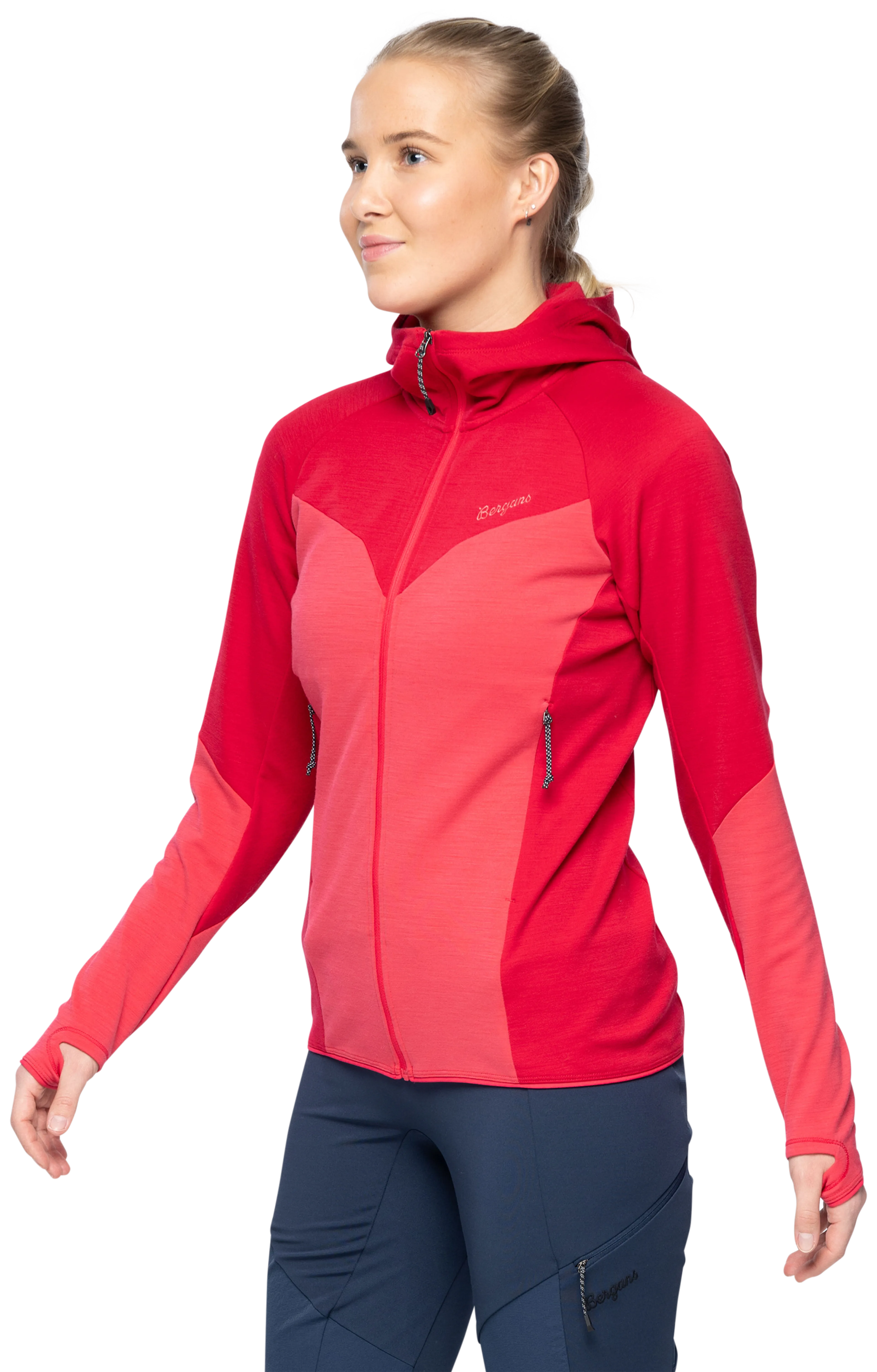 Tind Merino Hood Jacket Women
