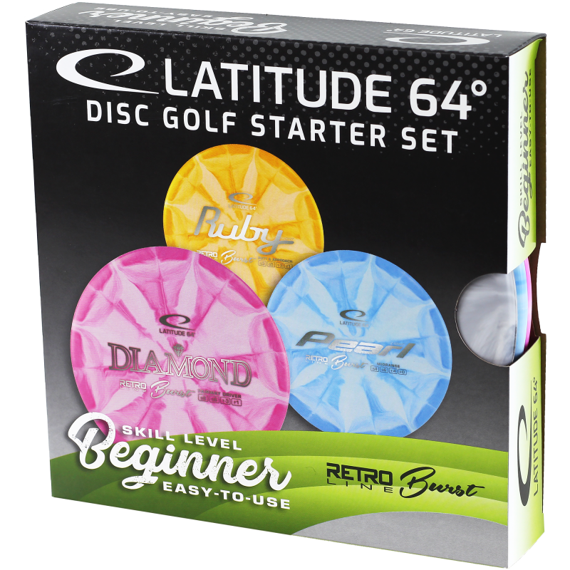 Retro Burst Beginner Disc Golf Starter Set