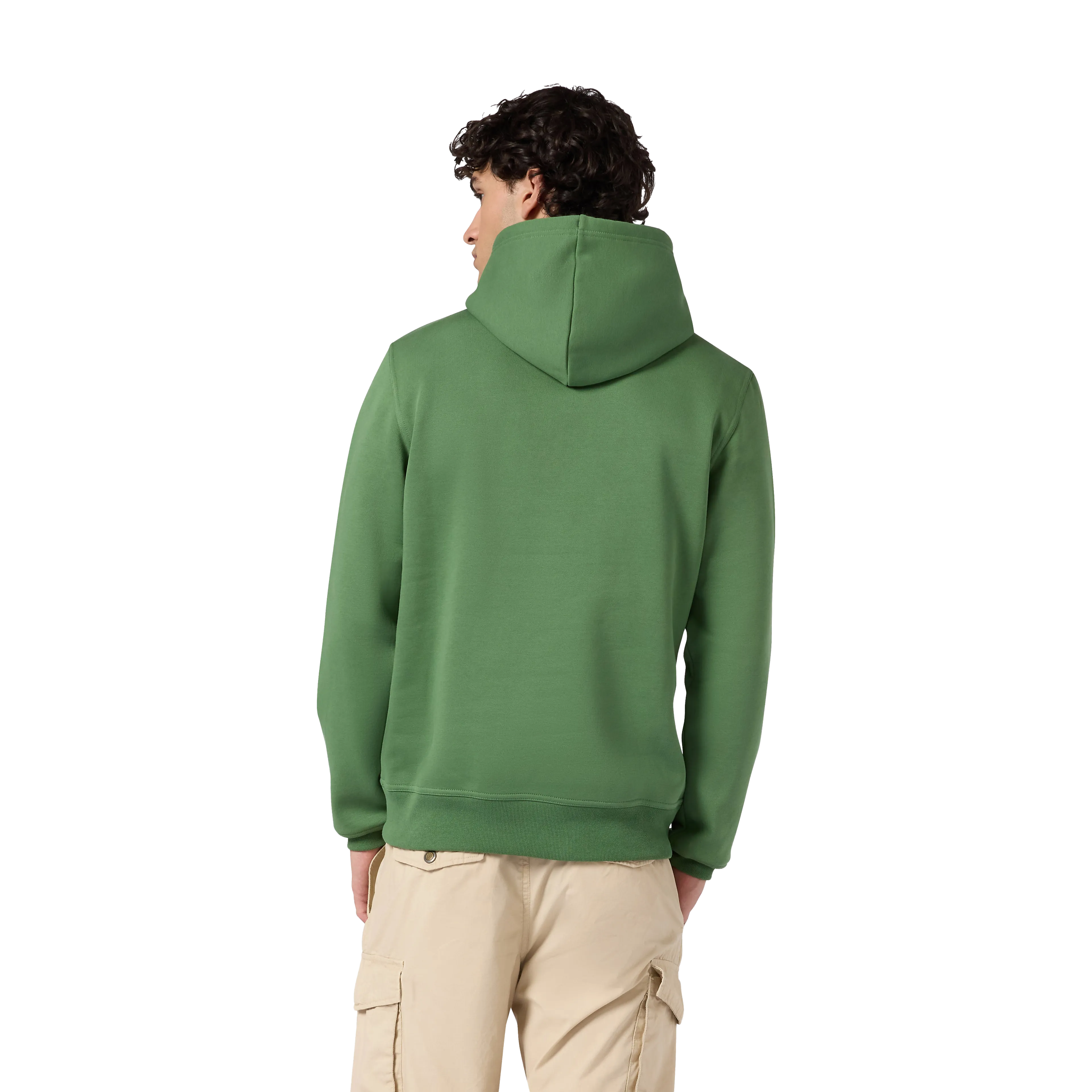 Hooded Sweatshirt small contrast logo mens