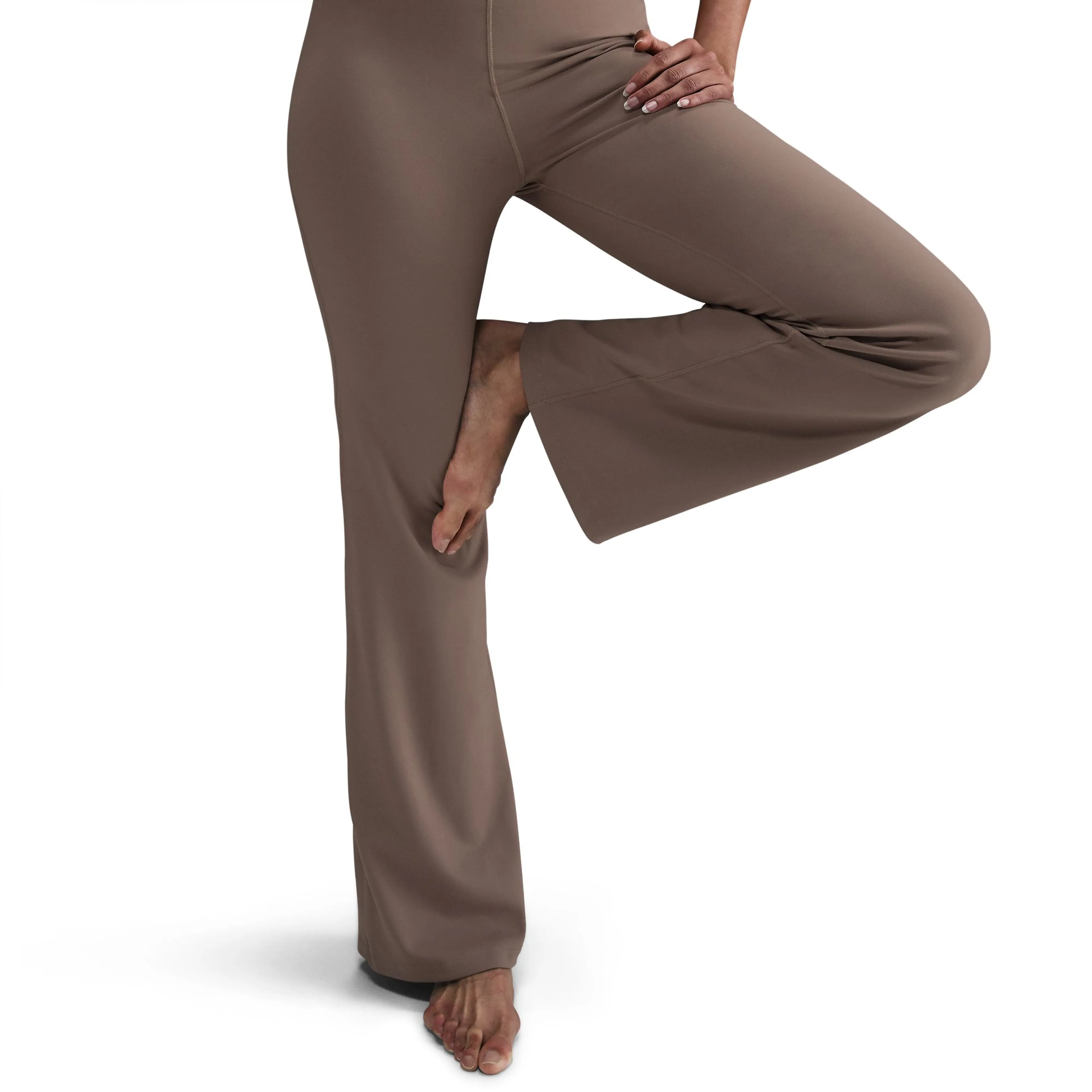 One Women's Dri-FIT High-Waisted Fold-Over Pants