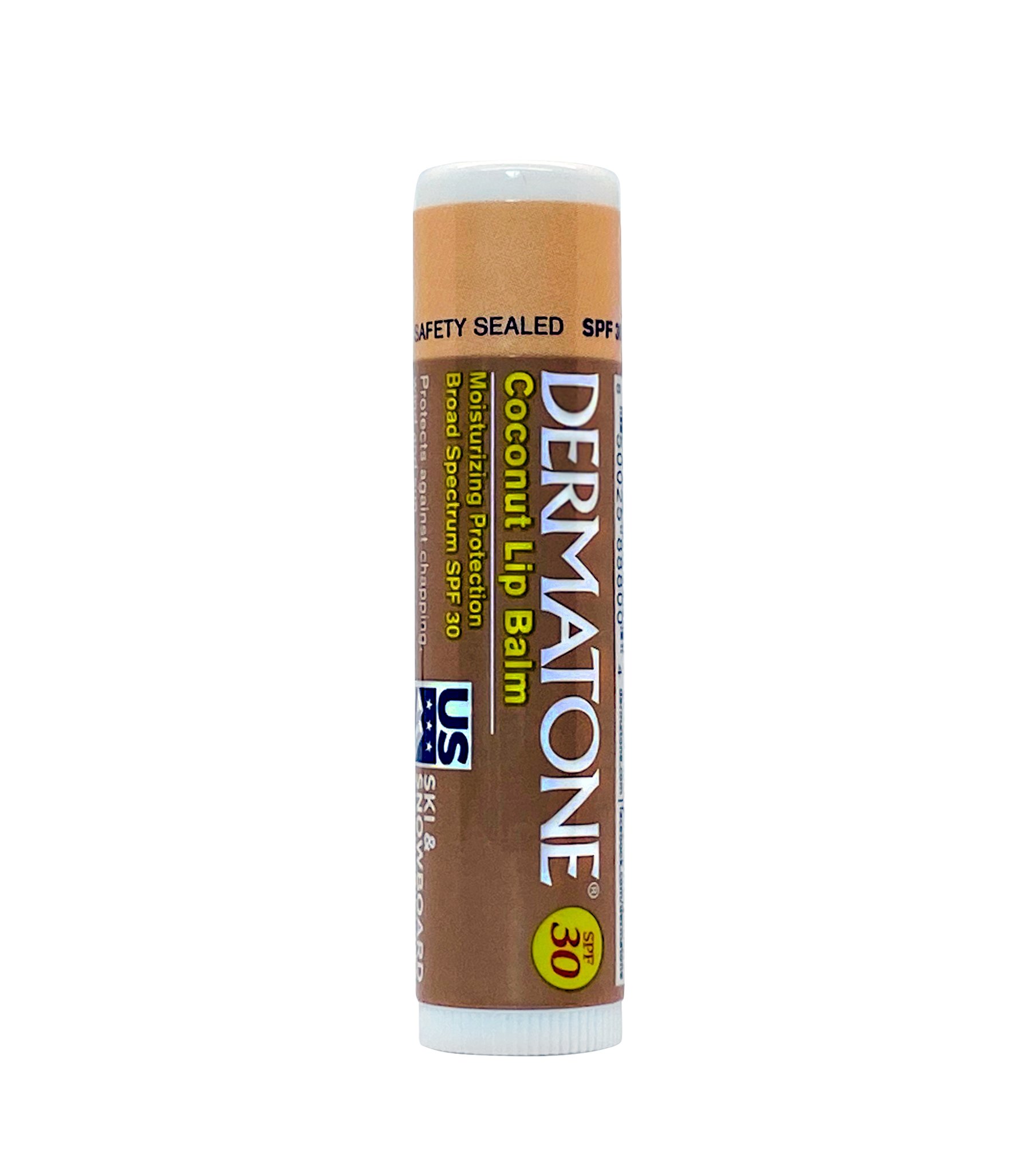 Dermatone Lip Balm Coconut 0,15oz. m/display for 24