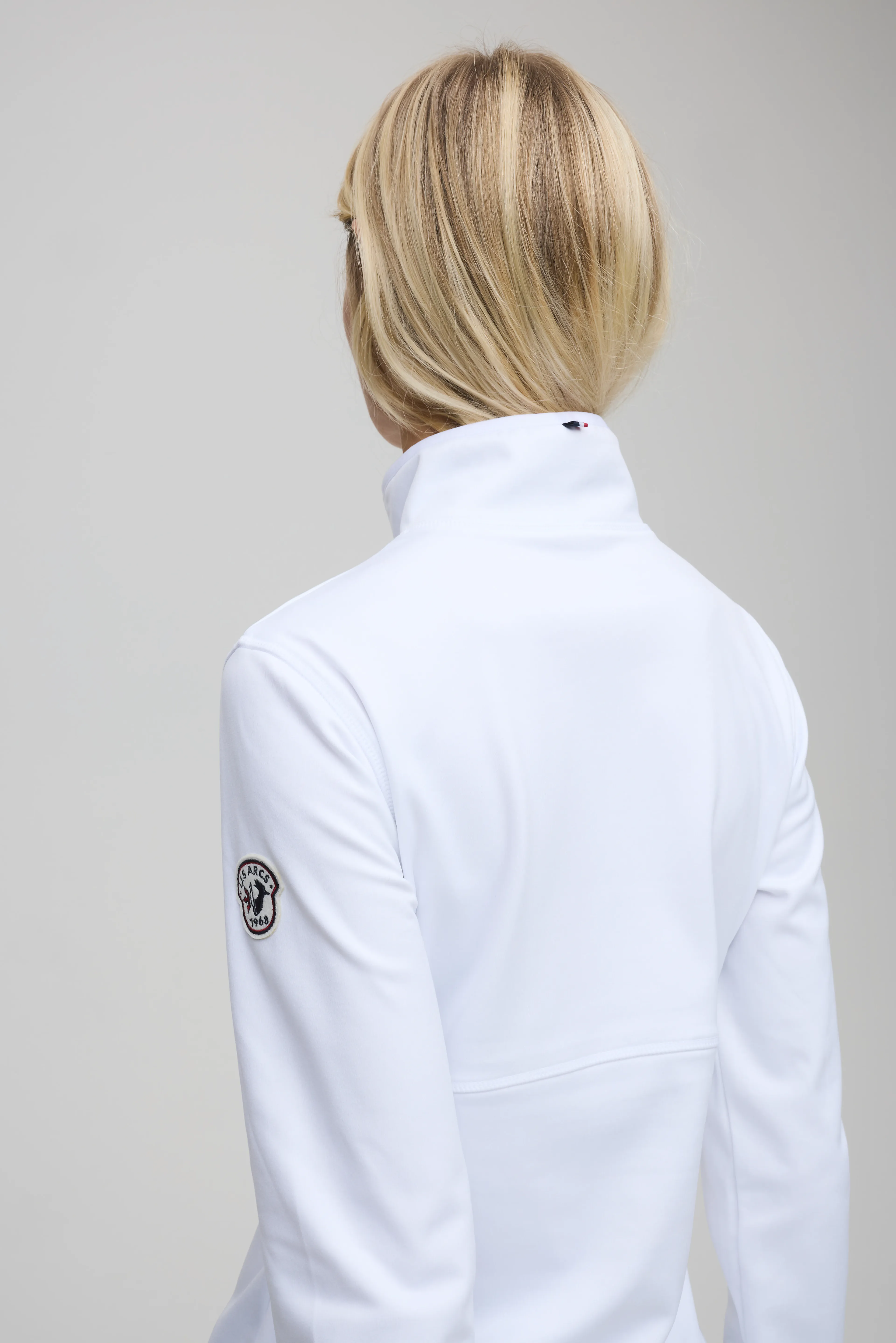 Claire zip neck