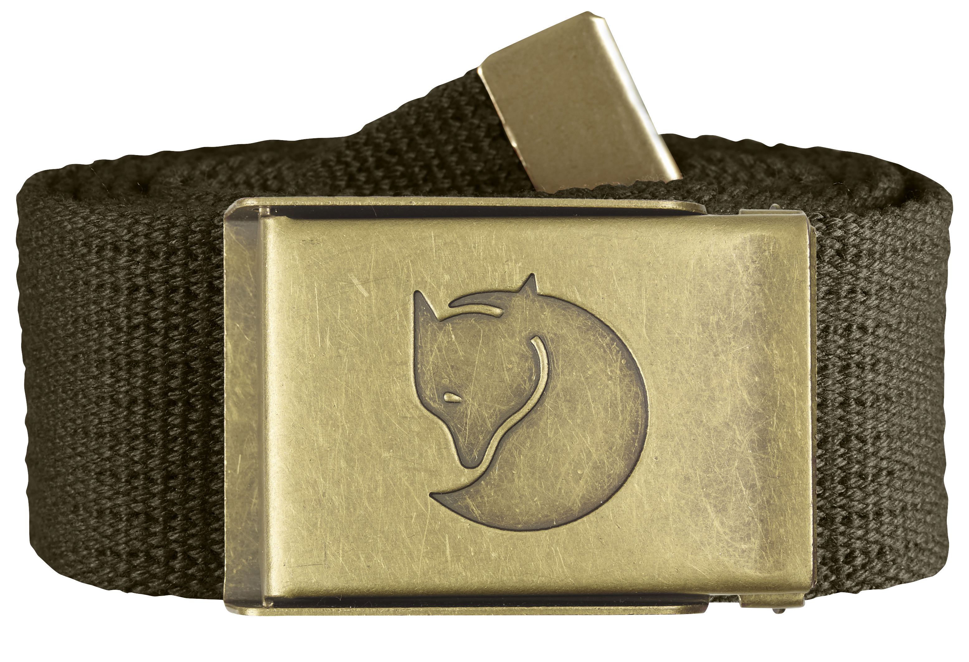 Canvas Brass Belt