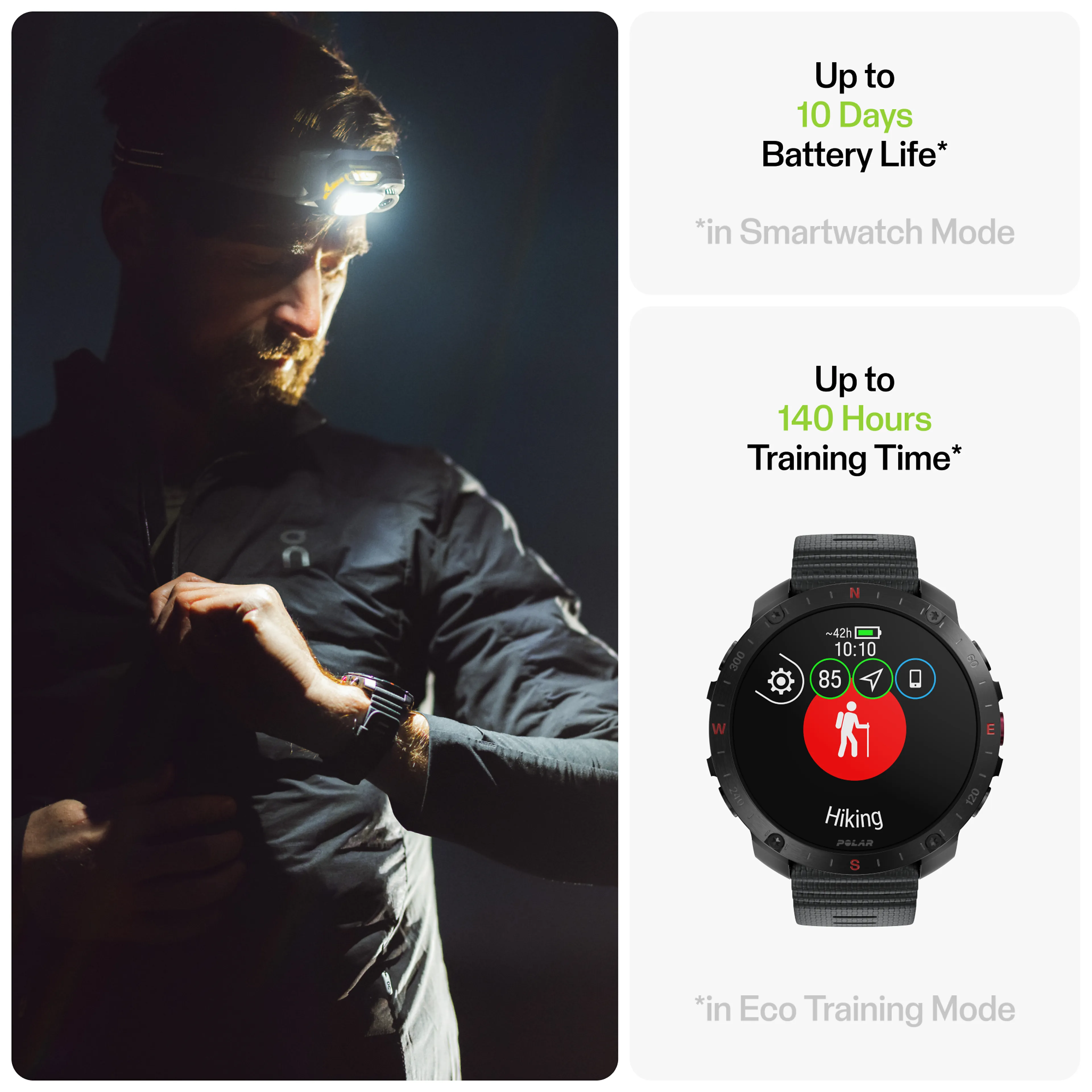 Grit X2 Pro inc H10 - Premium outdoorklokke