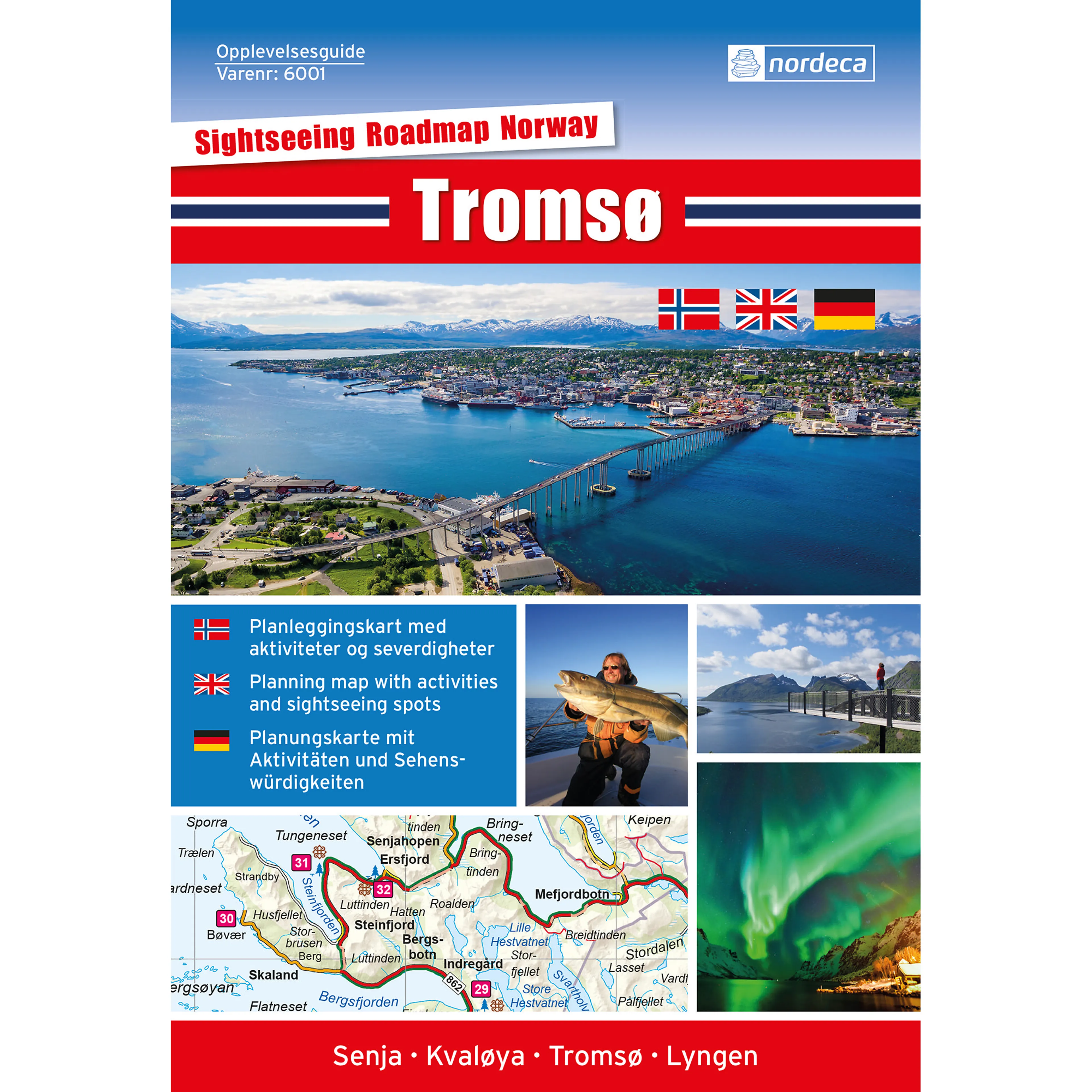 OPPLEVELSESGUIDE TROMSØ 1:250 000