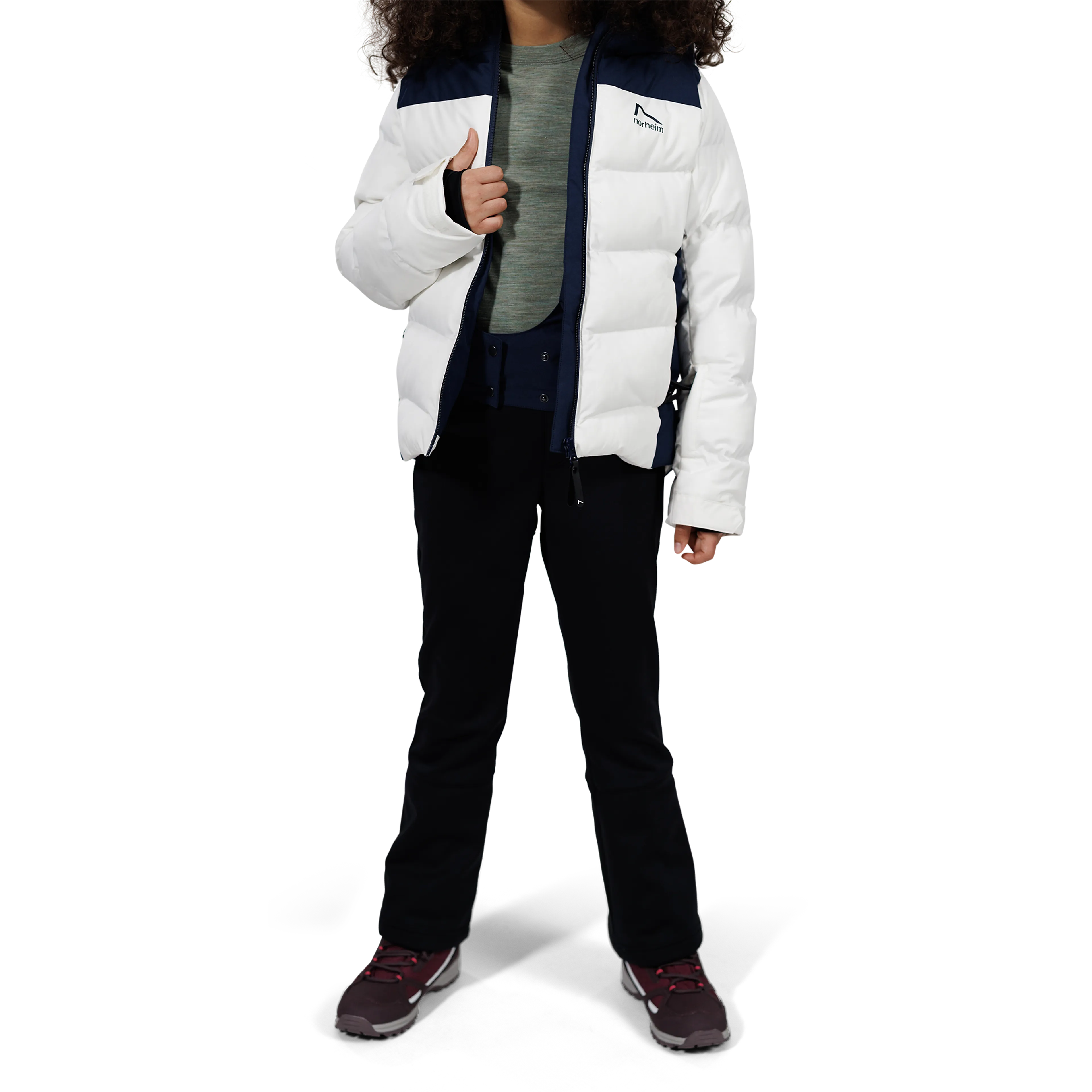 SILJAN VATTERT SKIJAKKE JUNIOR