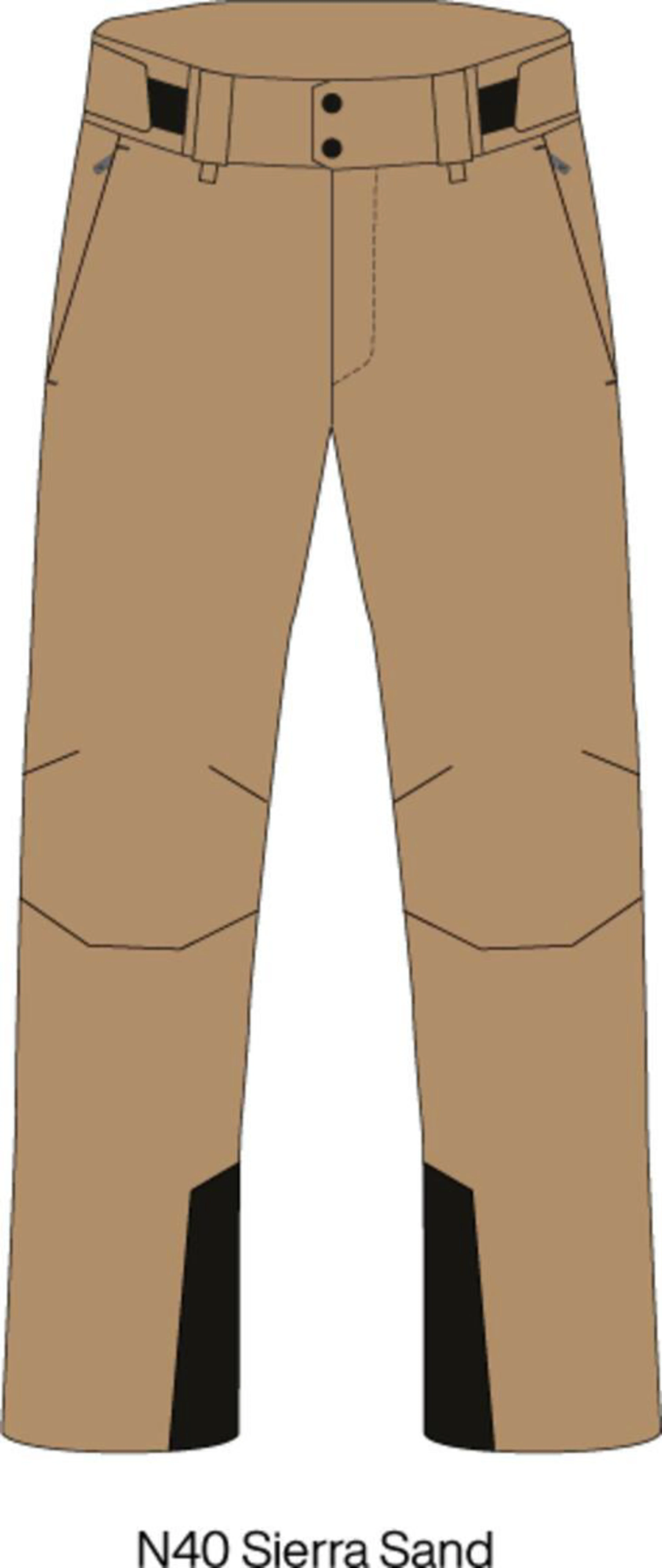 M Maroon Insulated Pants