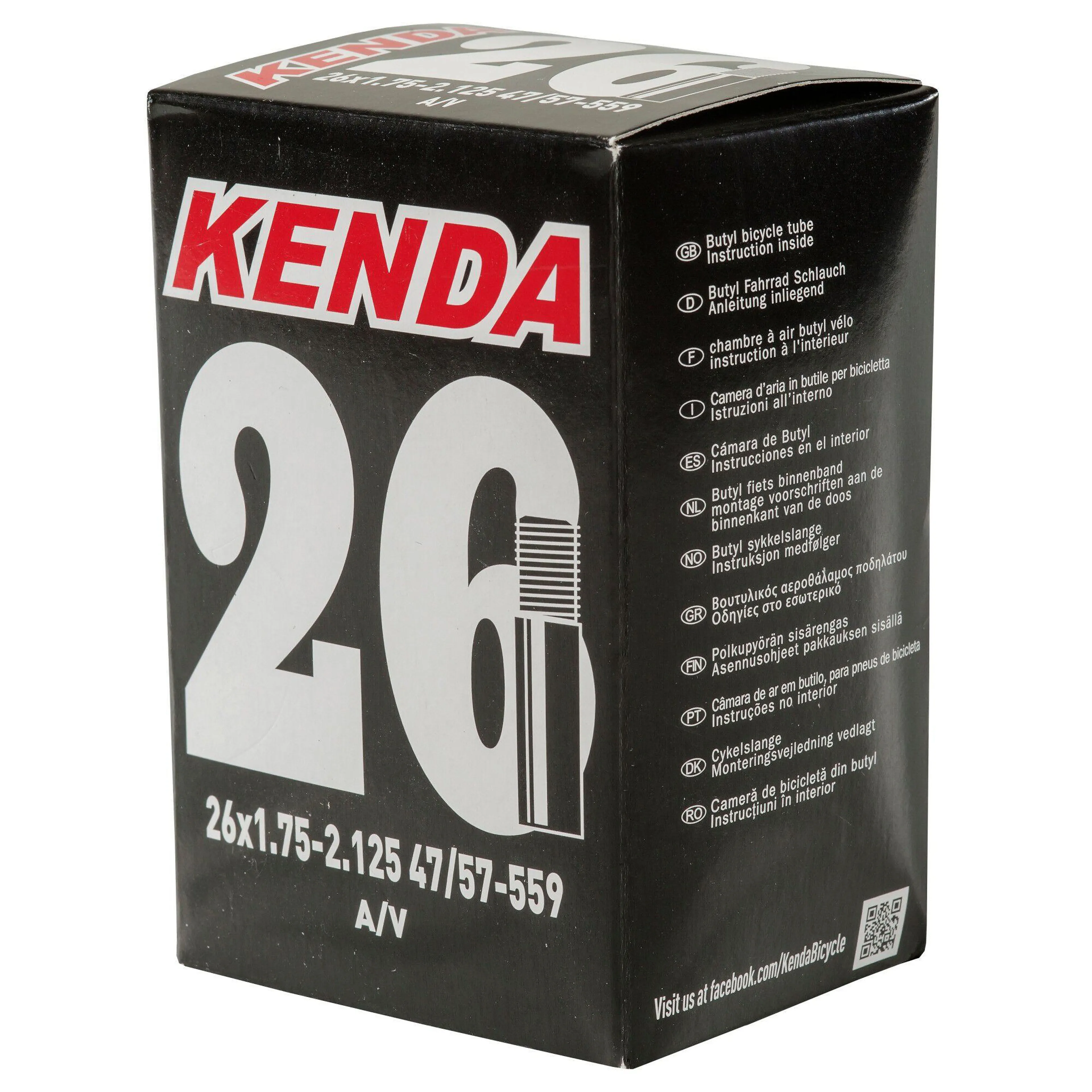 SLANGE 26X1,5-2,2 BIL VENTIL