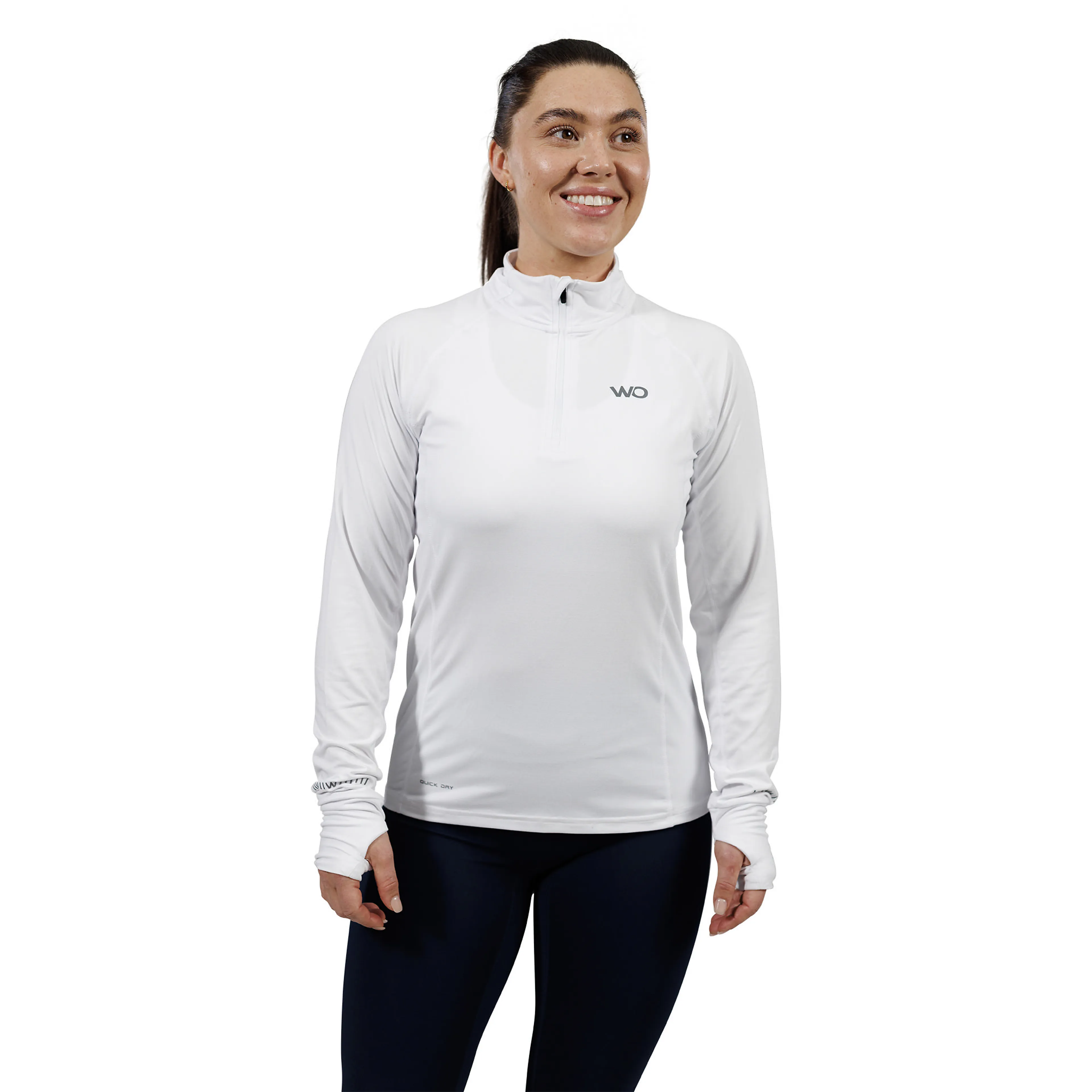 Wolling Melange Performance Midlayer Dame