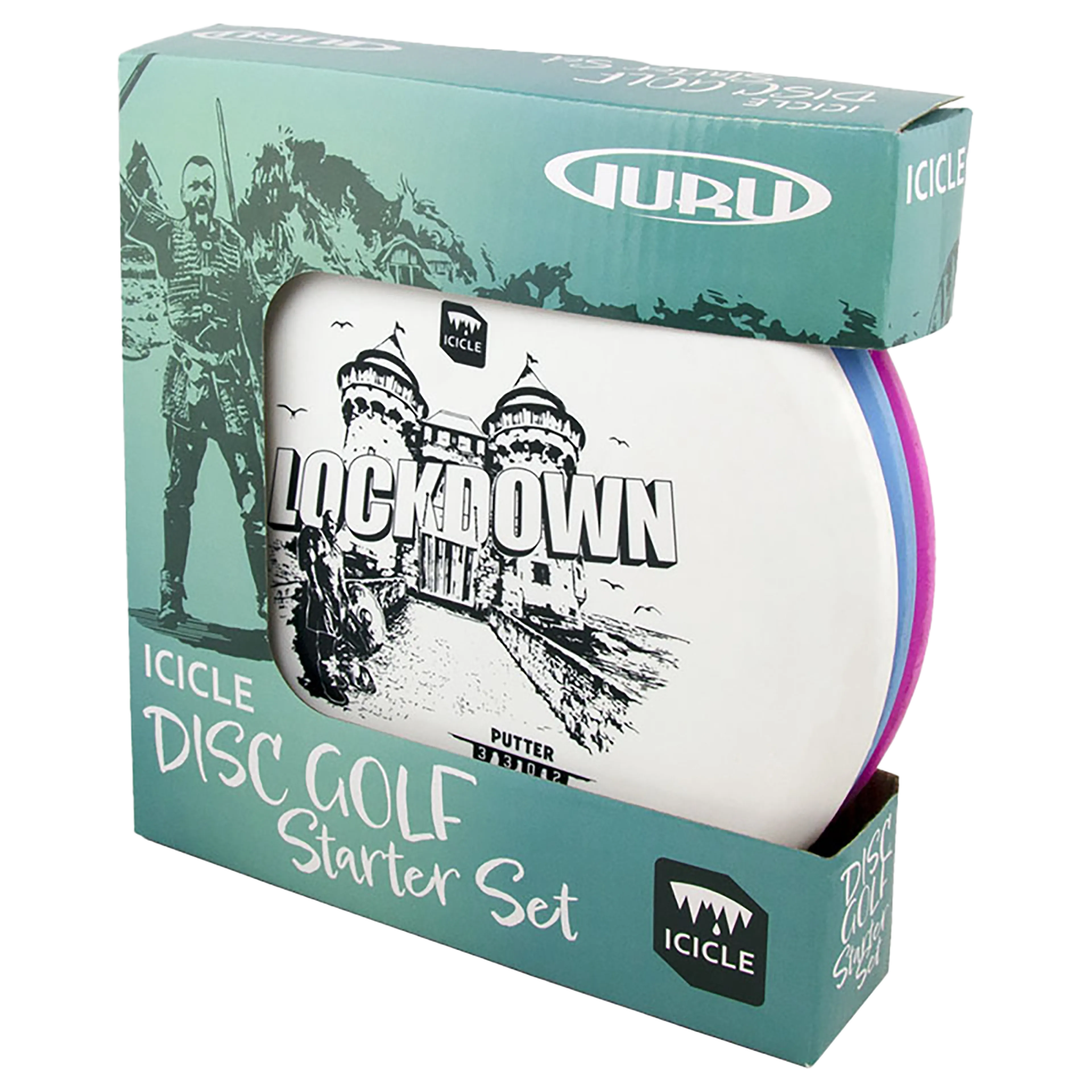 Icicle Disc Golf Starter Set