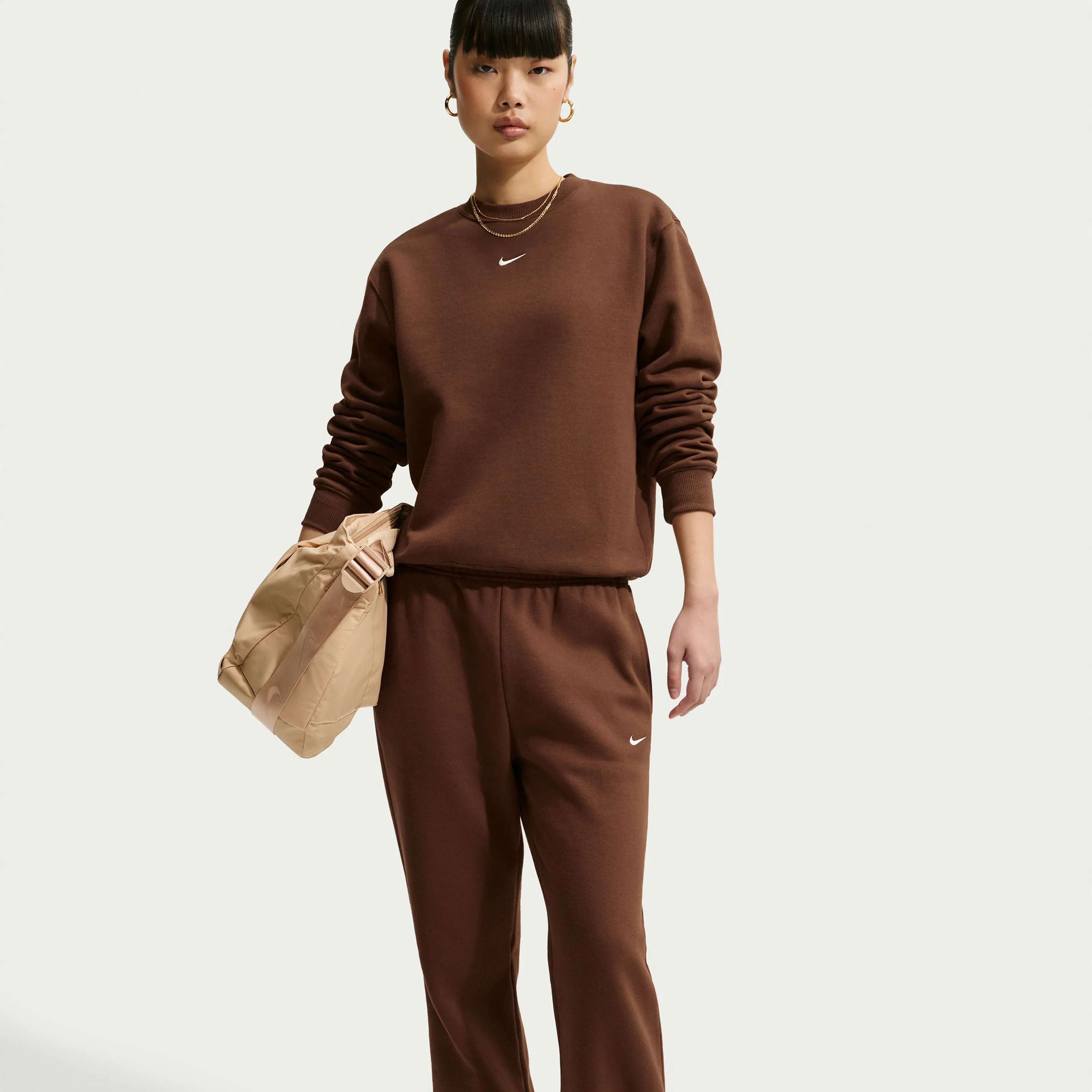  Studio Fleece Medium Weight Women's Mid-Rise Open-Hem Pants