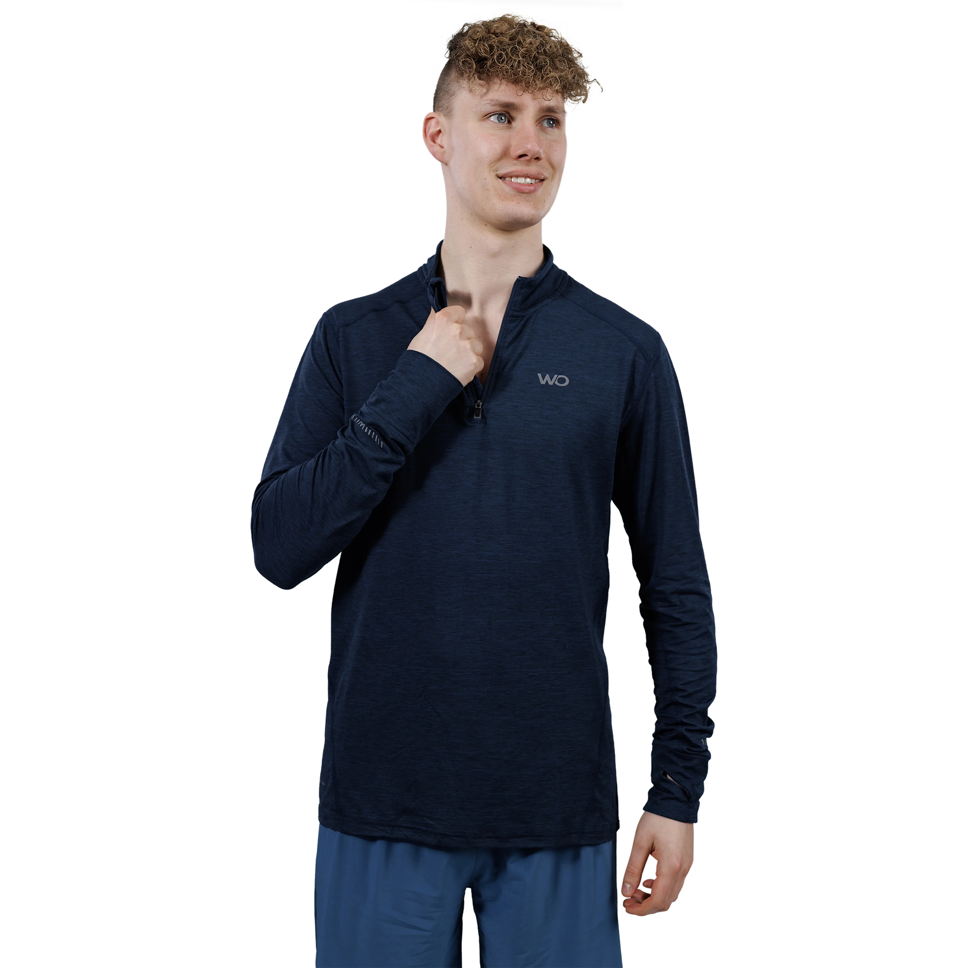 Hillon Melange Midlayer Herre
