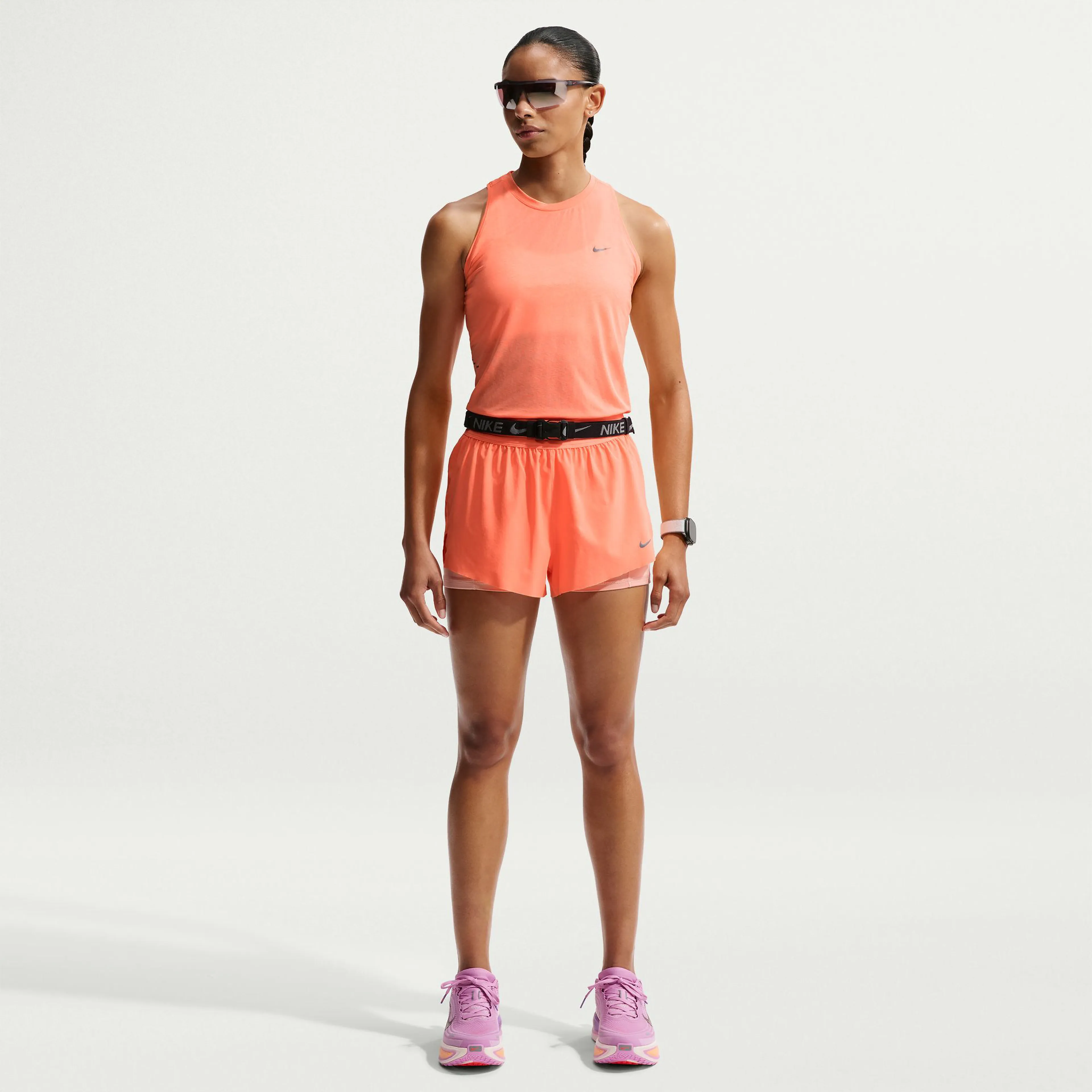Swift Women's Dri-FIT Mid-Rise 2-in-1 Running Shorts Swift Women's Dri-FIT Mid-Rise 2-in-1 Running Shorts