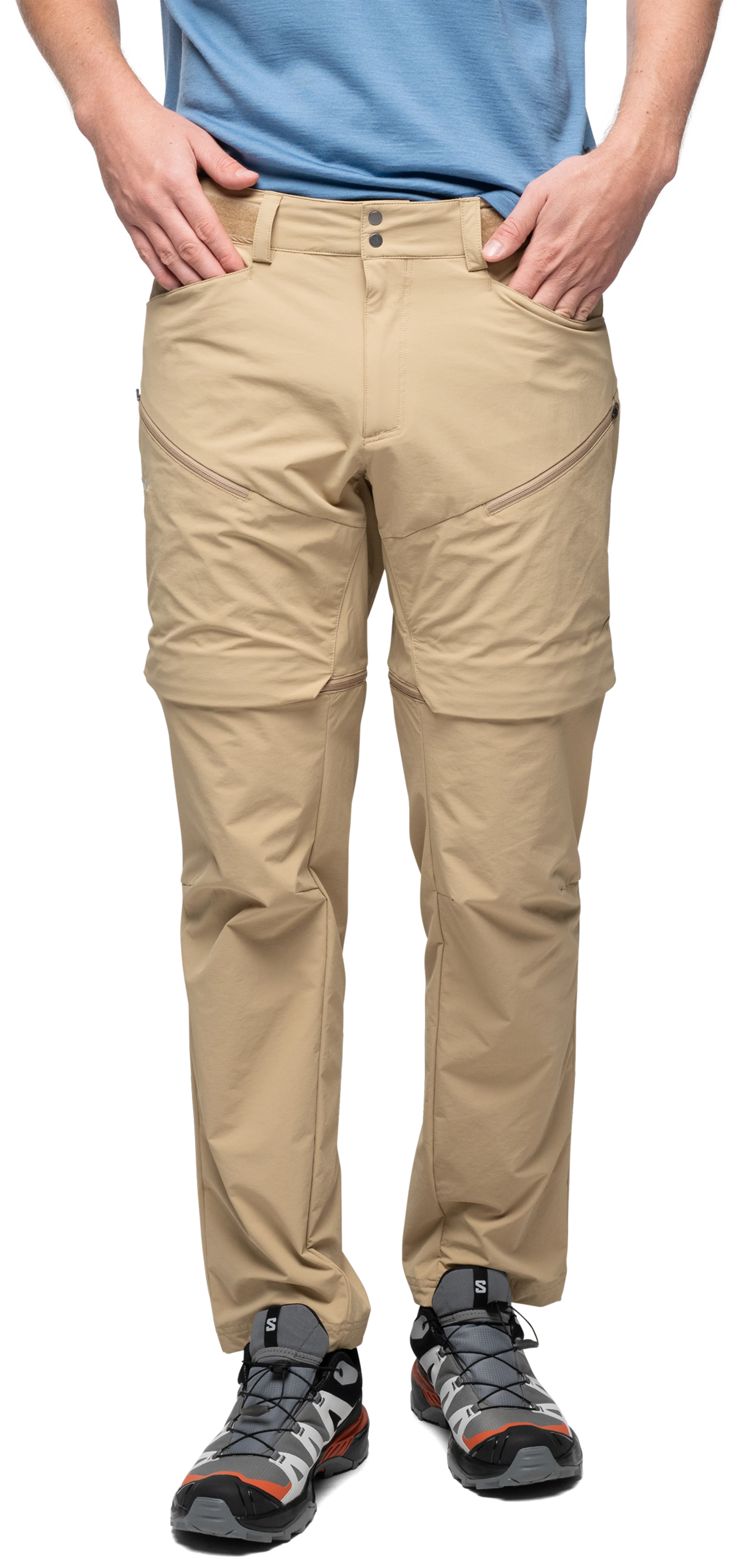 Convertible Zip-Off Softshell Pants Men