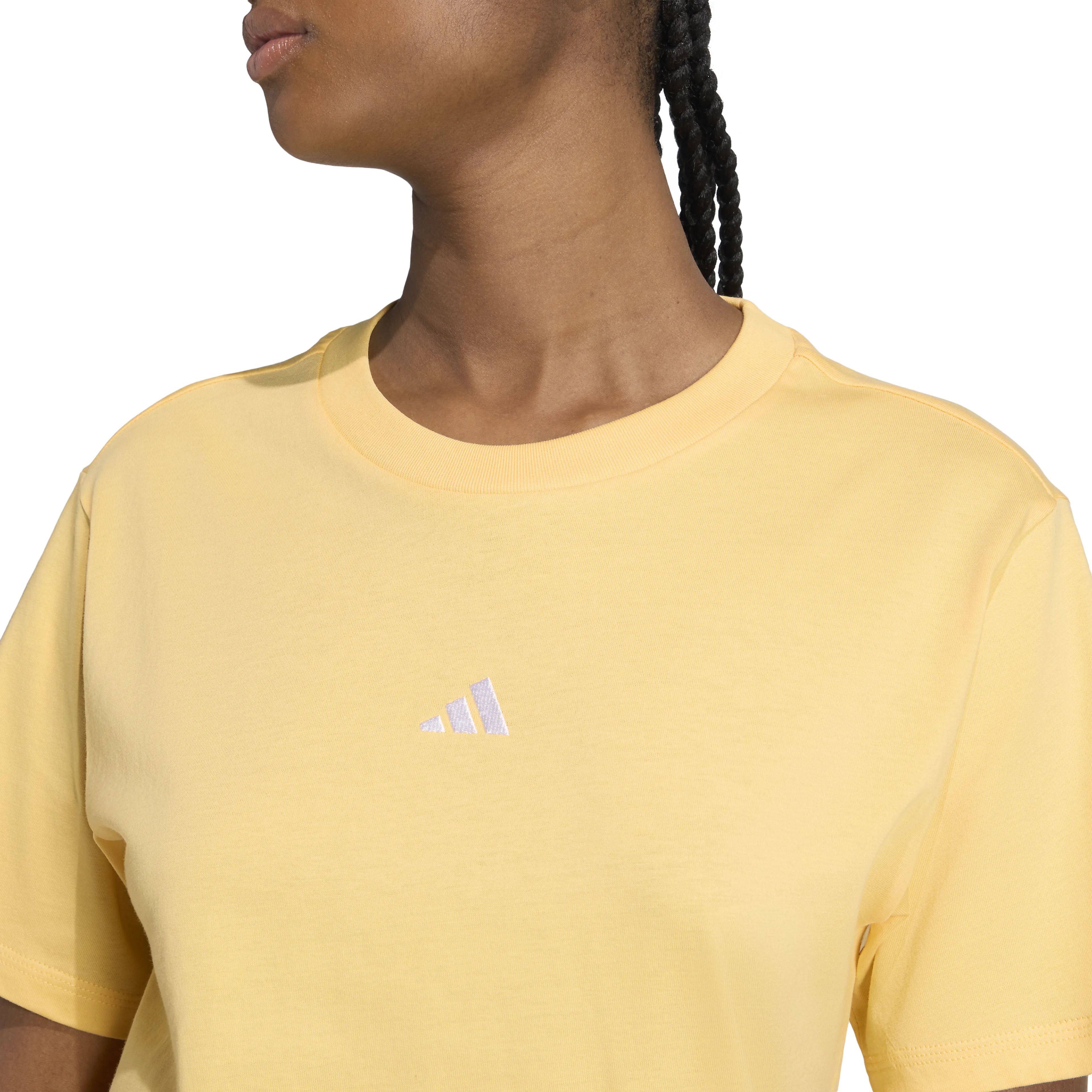 Essentials Small Logo Cotton T-Shirt Dame 