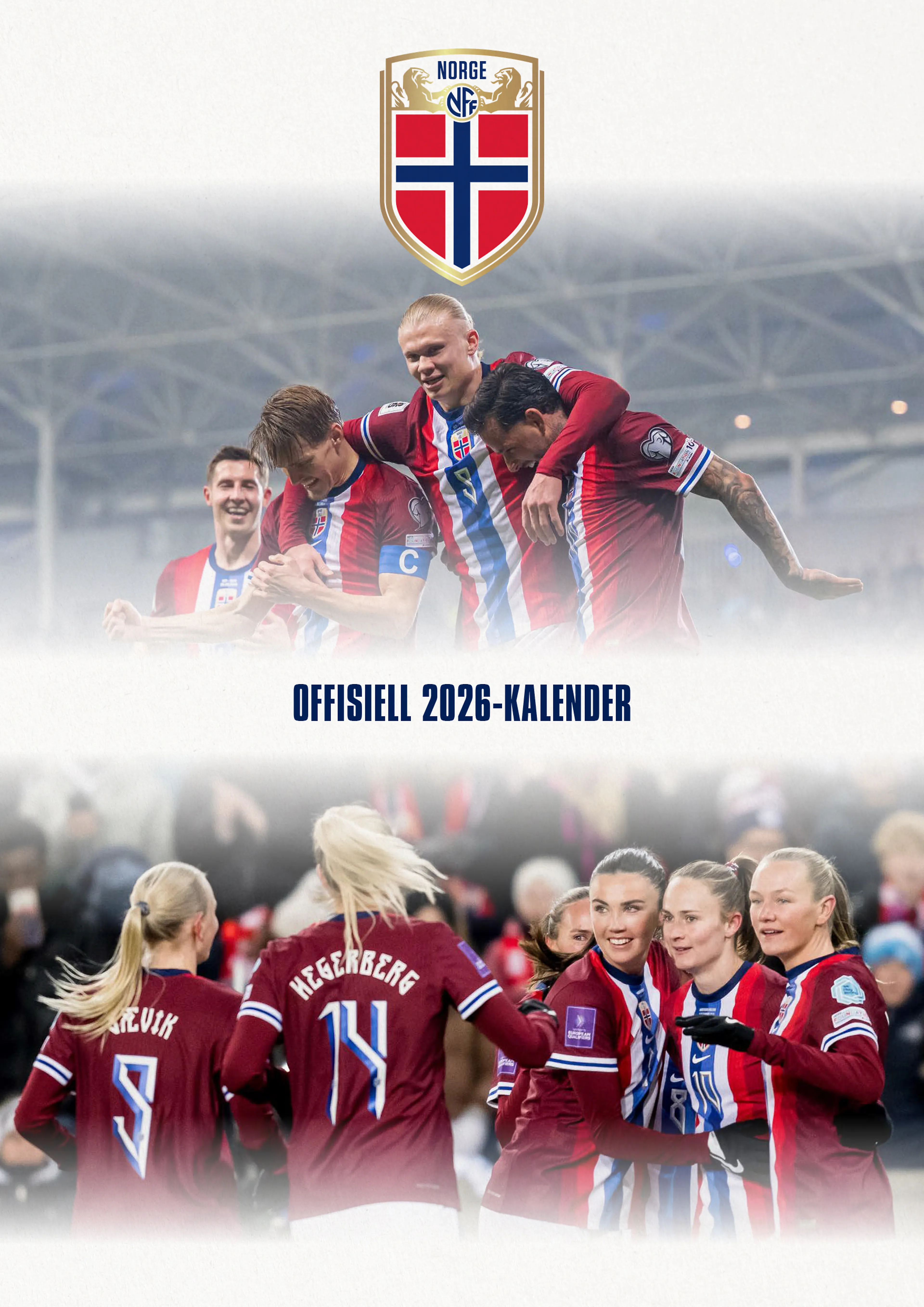 NFF A3 Fotball Kalender NORGE 2026