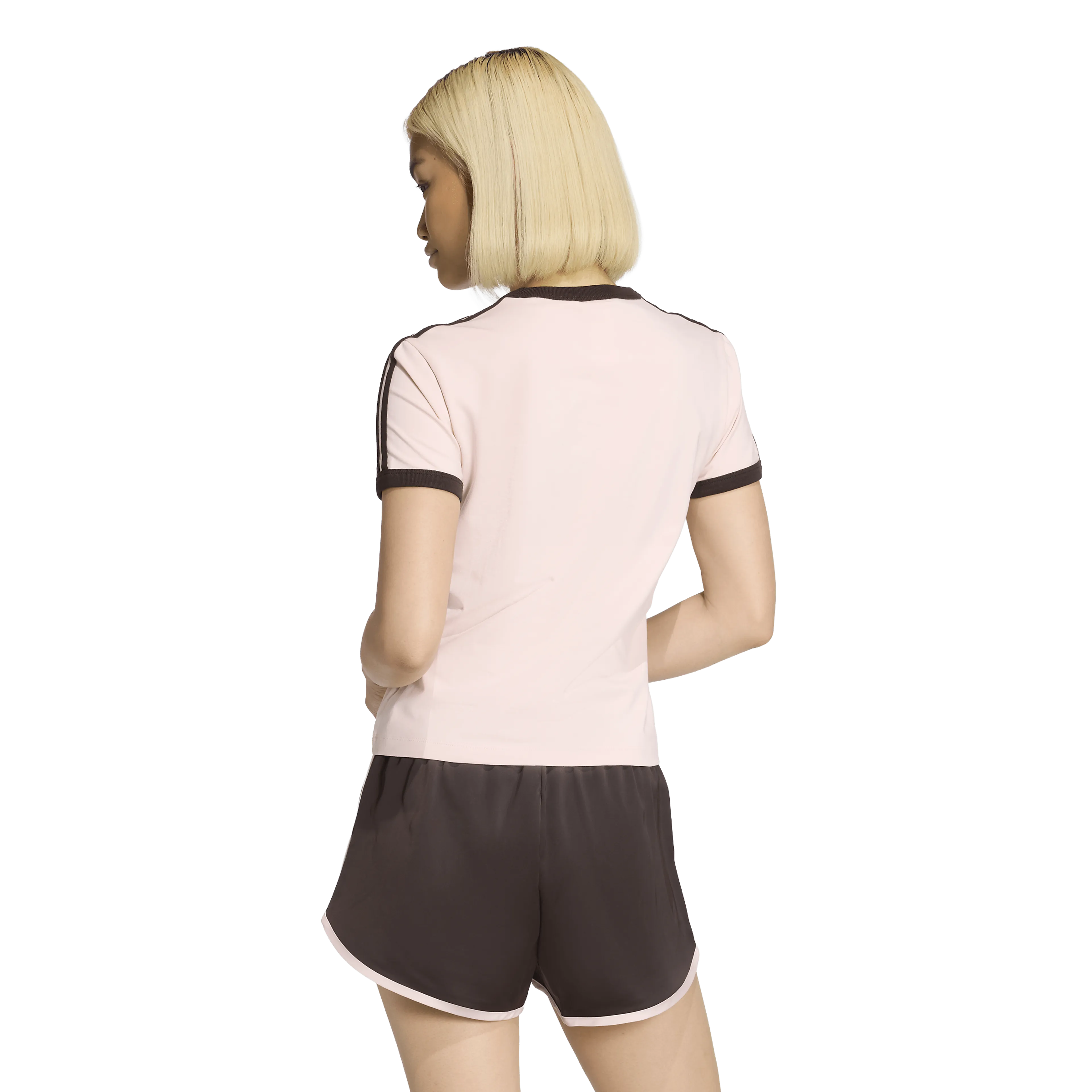 3 STRIPES SLIM T-Shirt Dame 