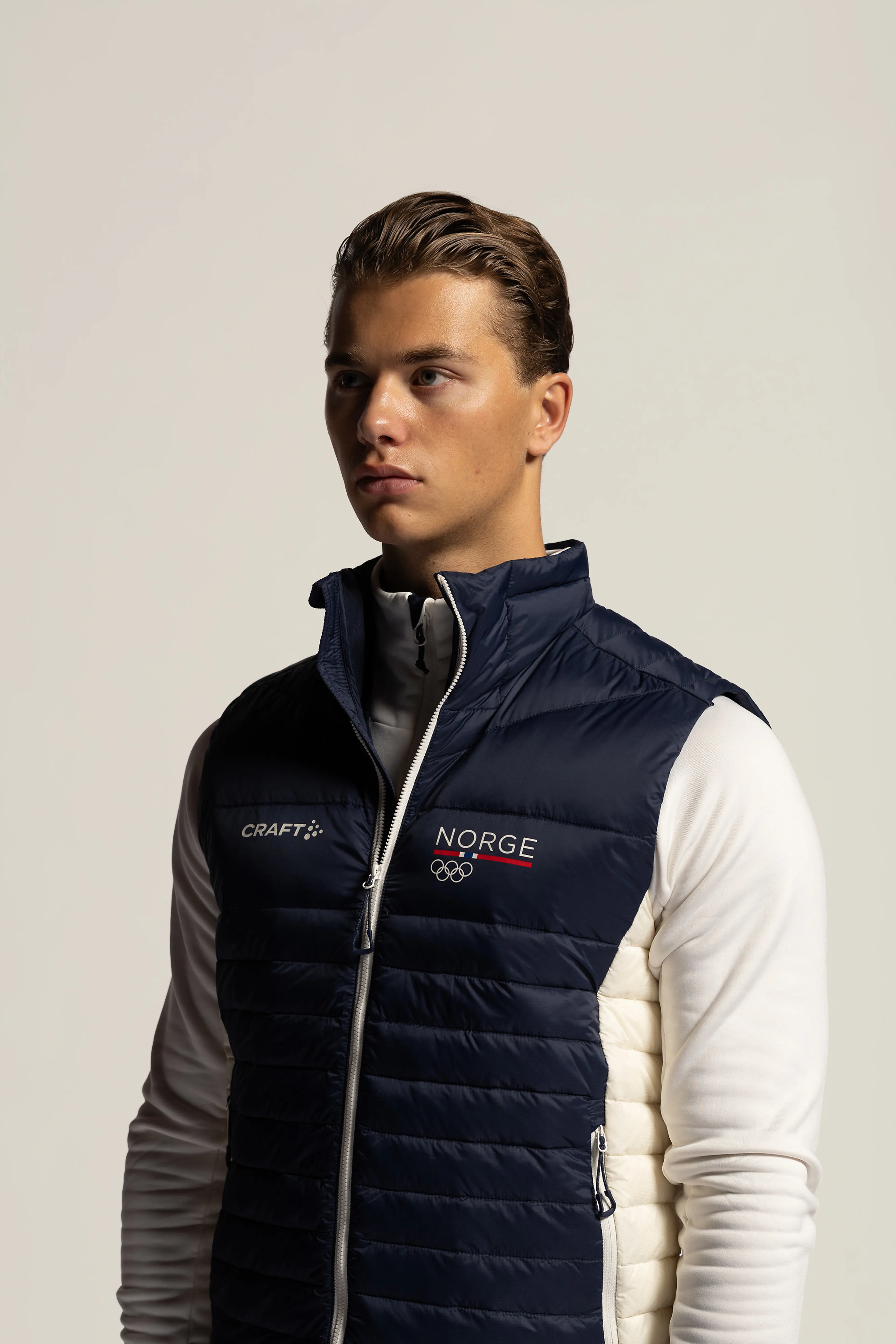 OL Norway Lights Down Vest M