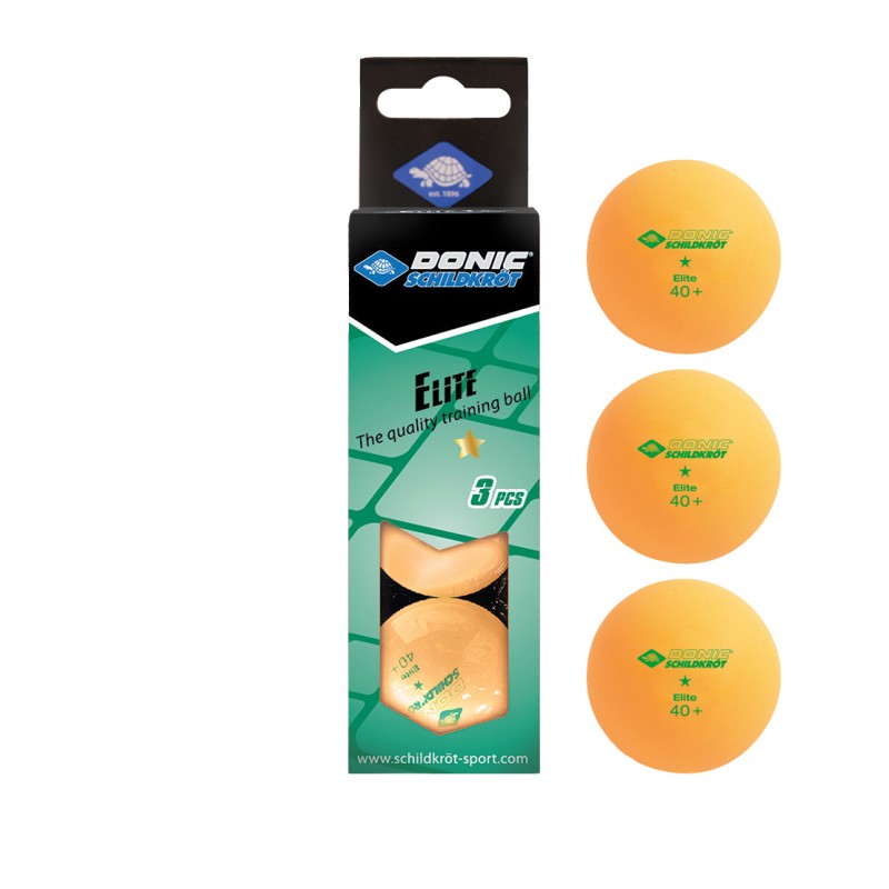 Elite ball 40+ 1-star, 3pcs