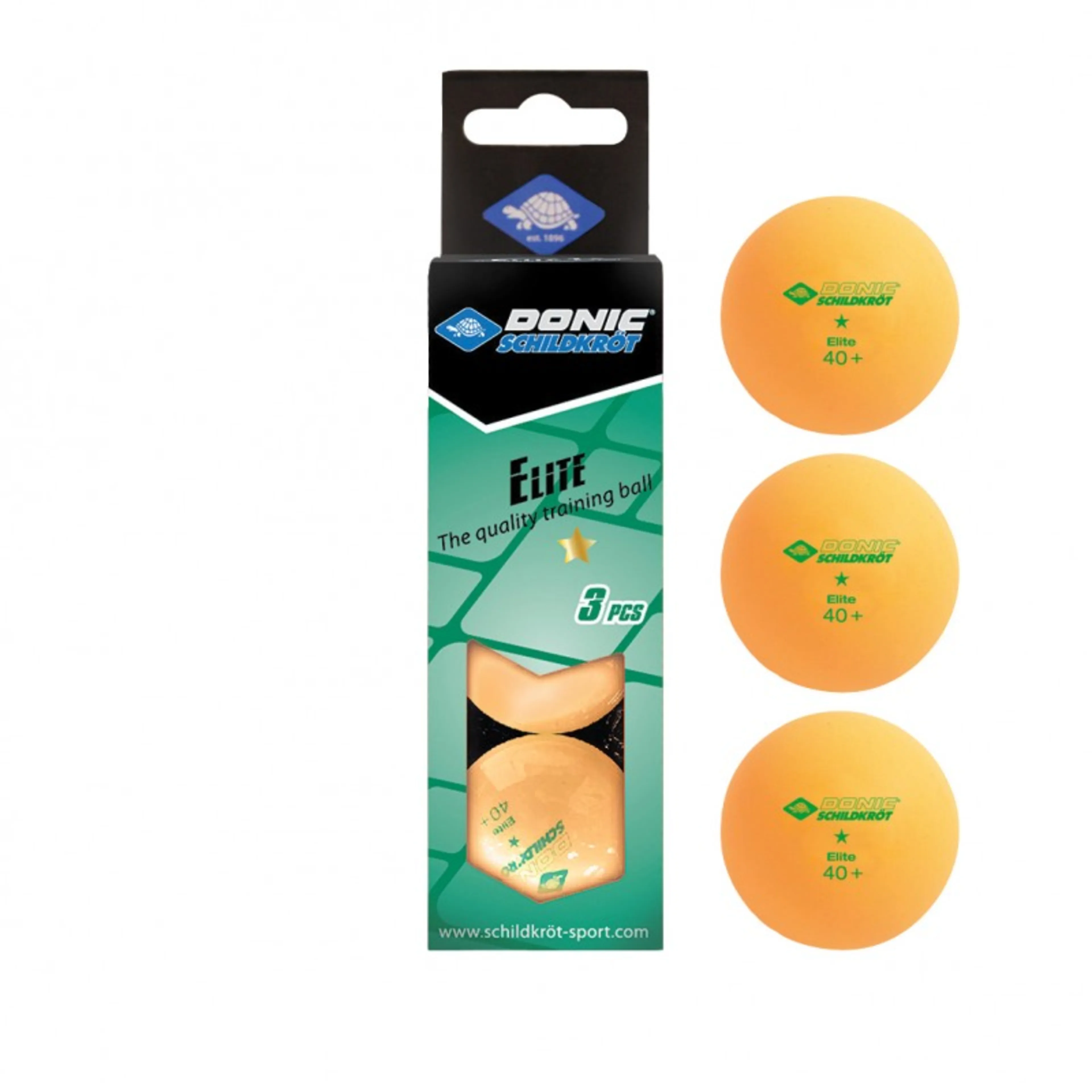 1-Star Bordtennisball Elite 3 Stk