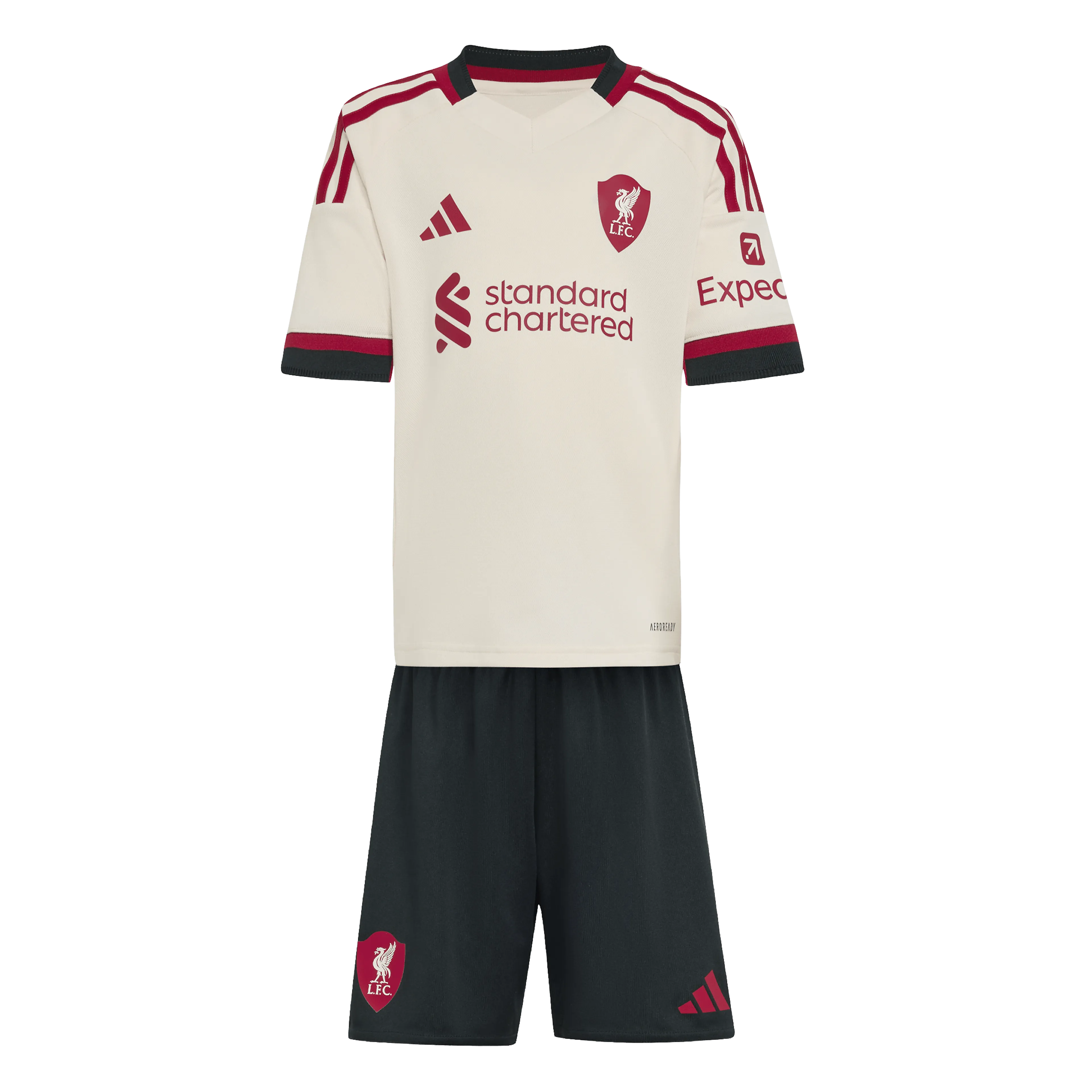 Liverpool FC 25/26 Bortedrakt Mini Sett Barn Liverpool FC 25/26 Bortedrakt Mini Sett Barn
