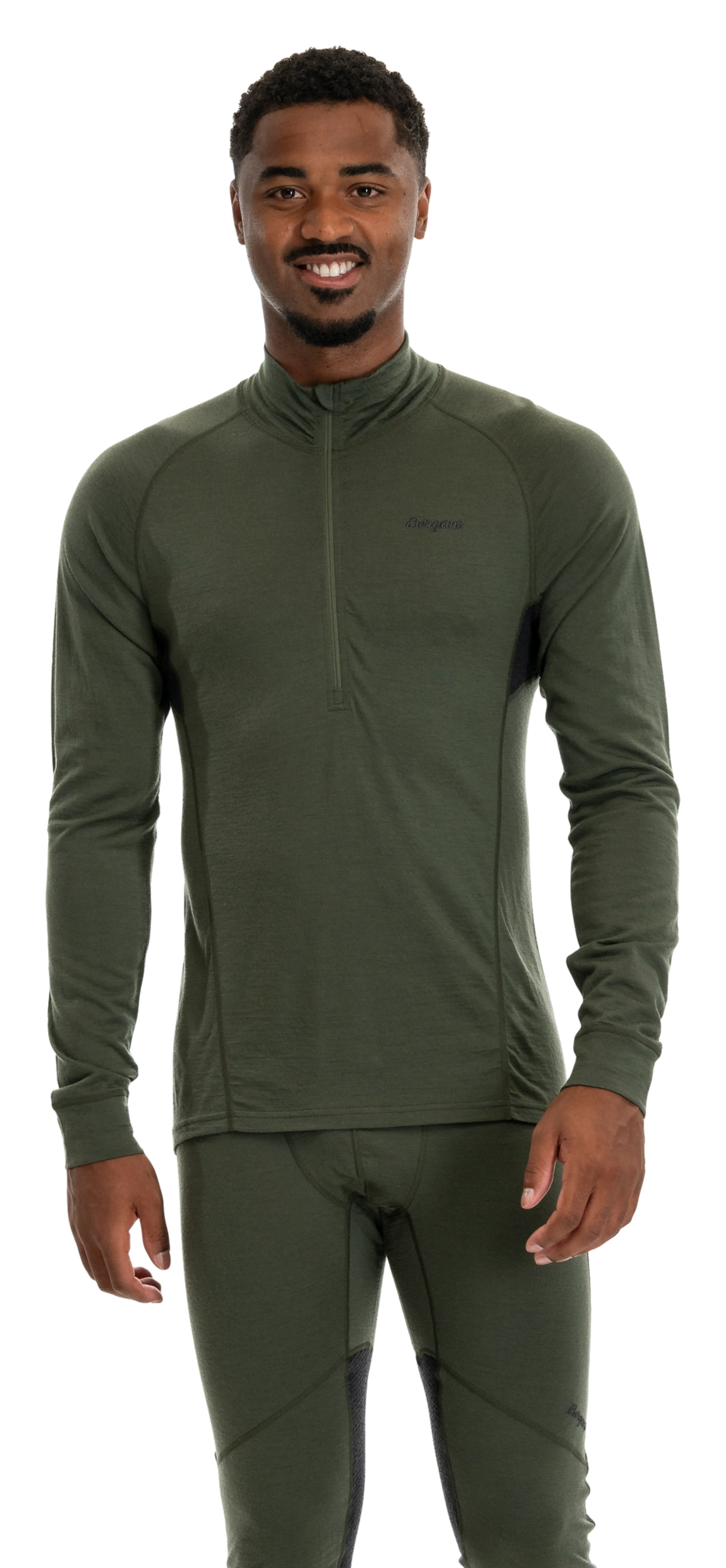 Inner:Pure Merino Half Zip Men