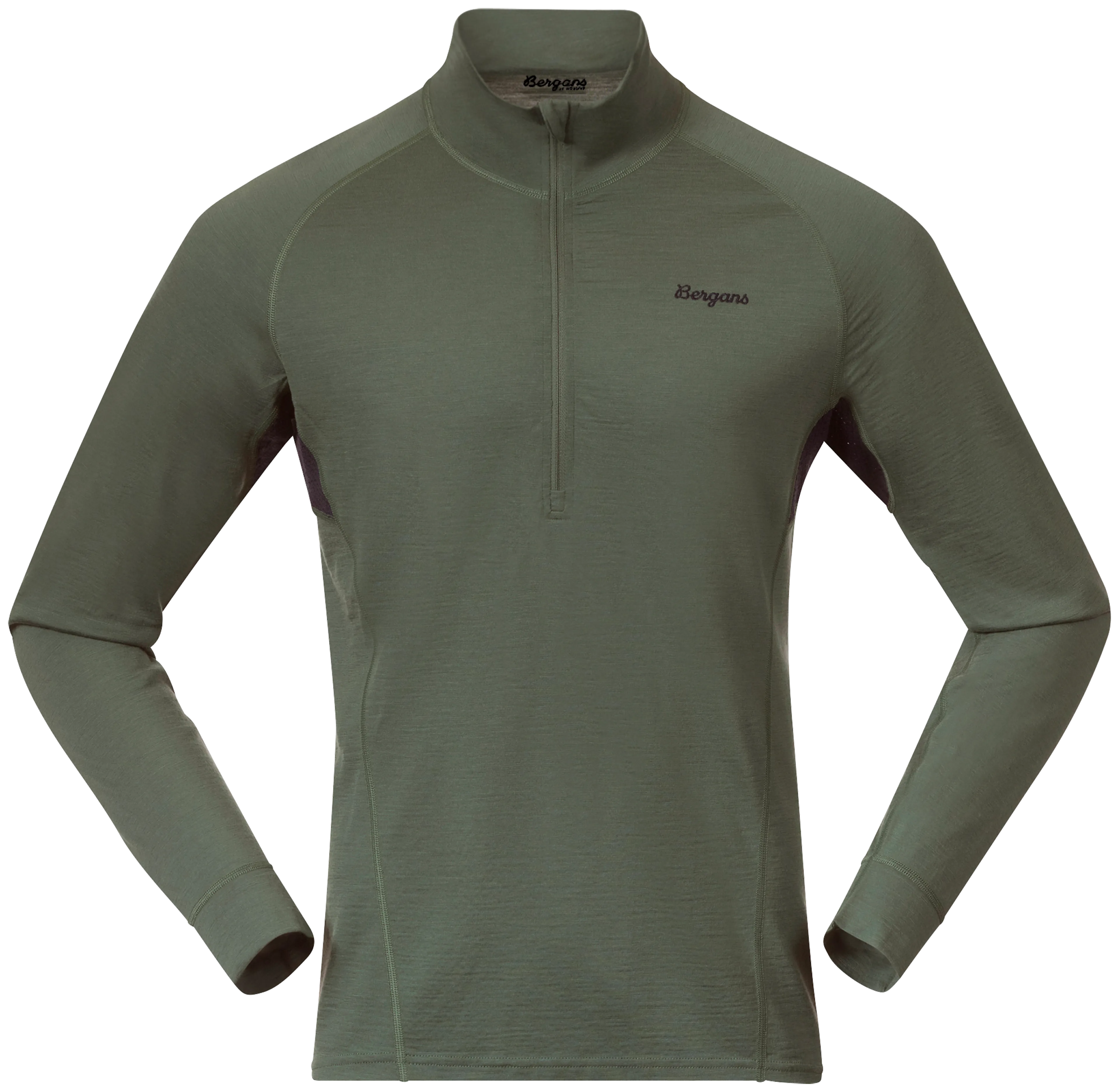 Inner:Pure Merino Half Zip Men