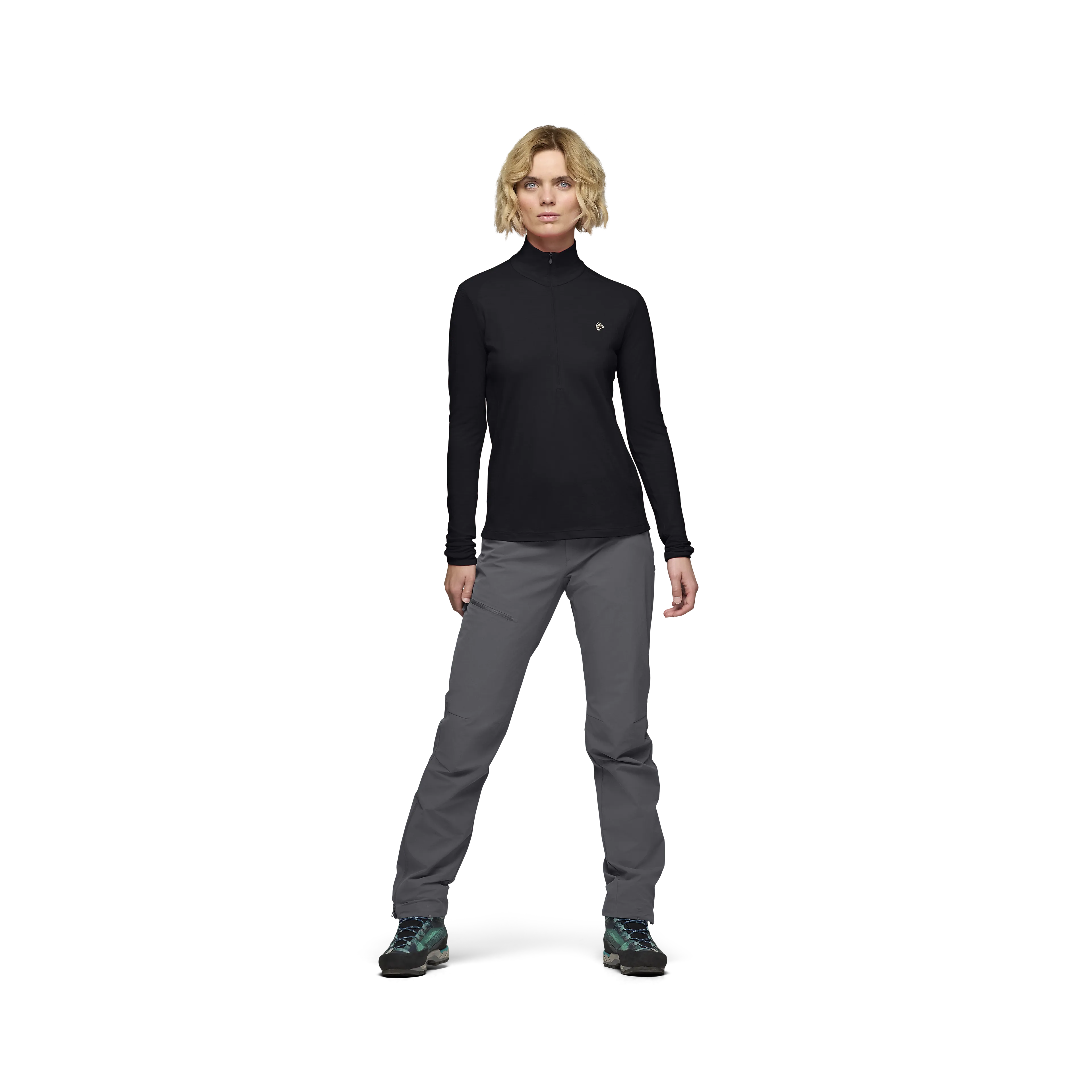 femund pureUll Zip Neck W's