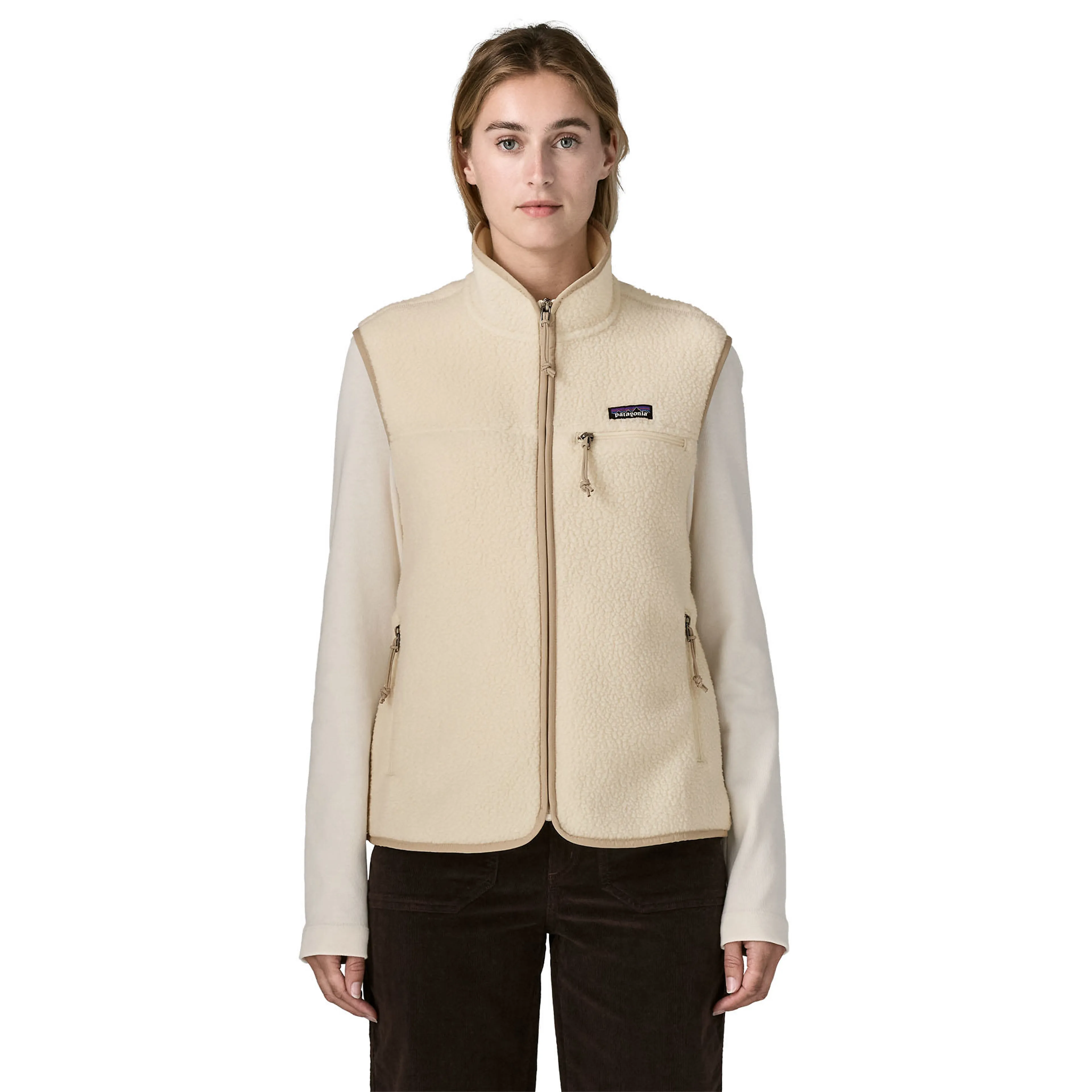W Retro Pile Vest
