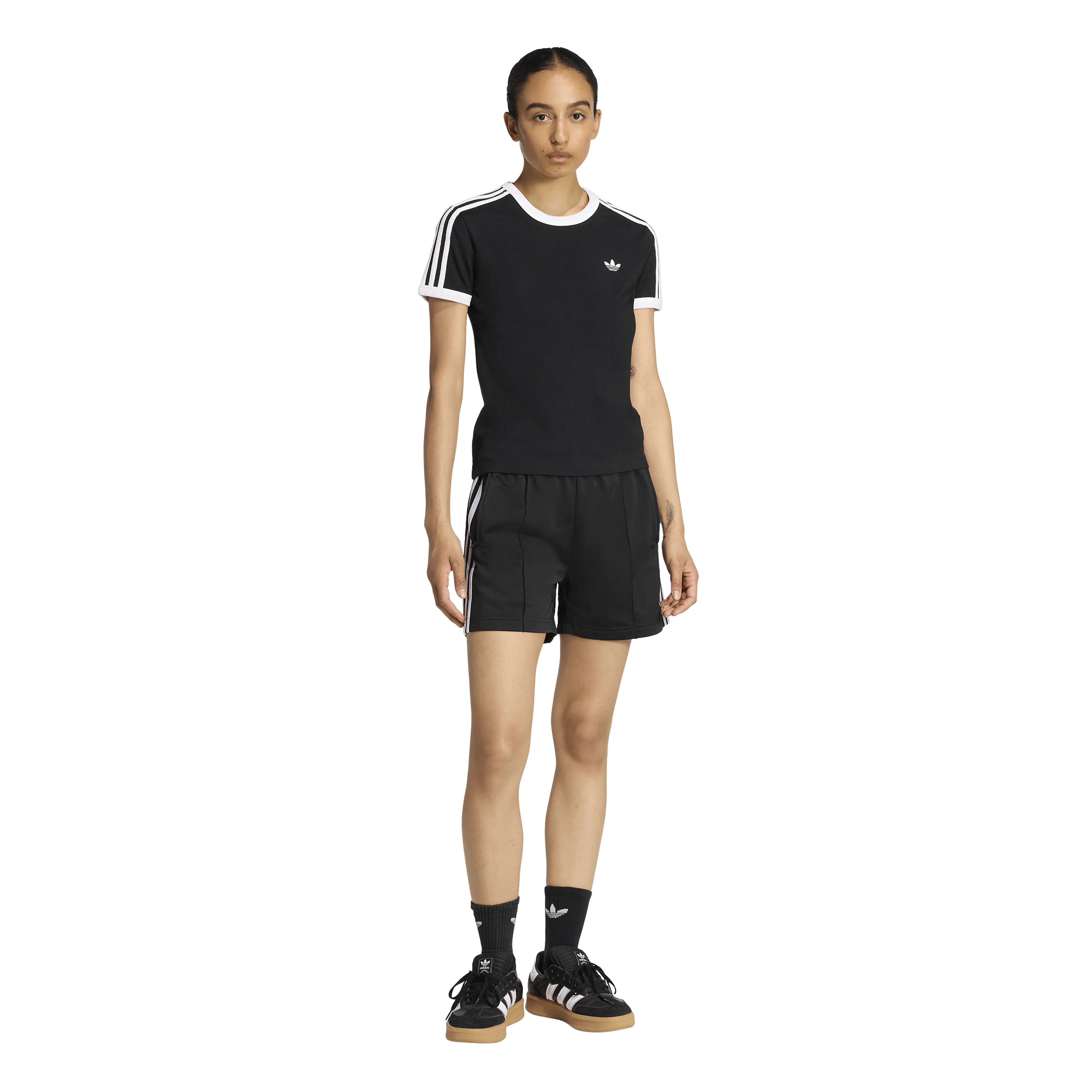 3 STRIPES SLIM T-Shirt Dame 