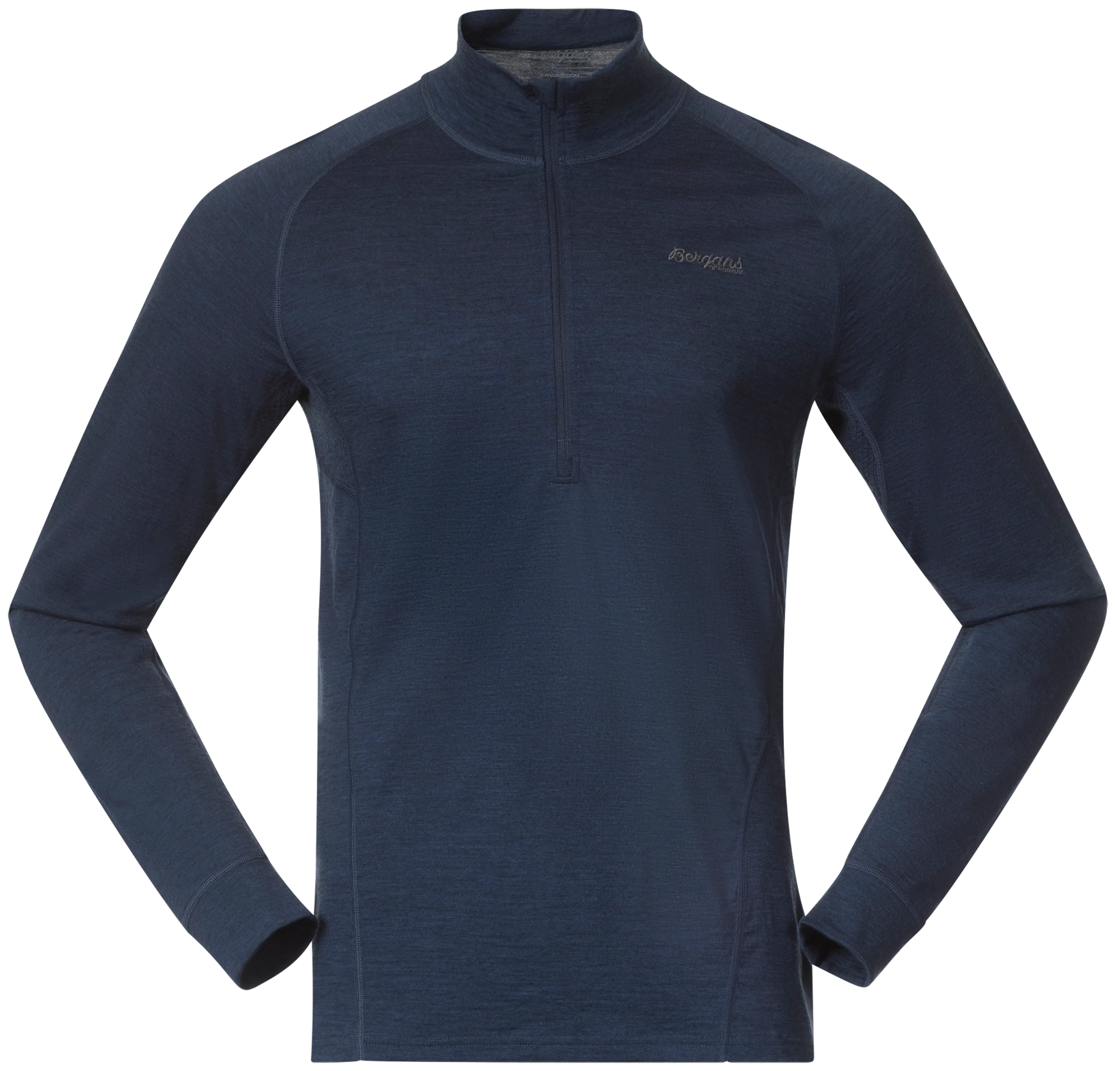Inner:Pure Merino Half Zip Men
