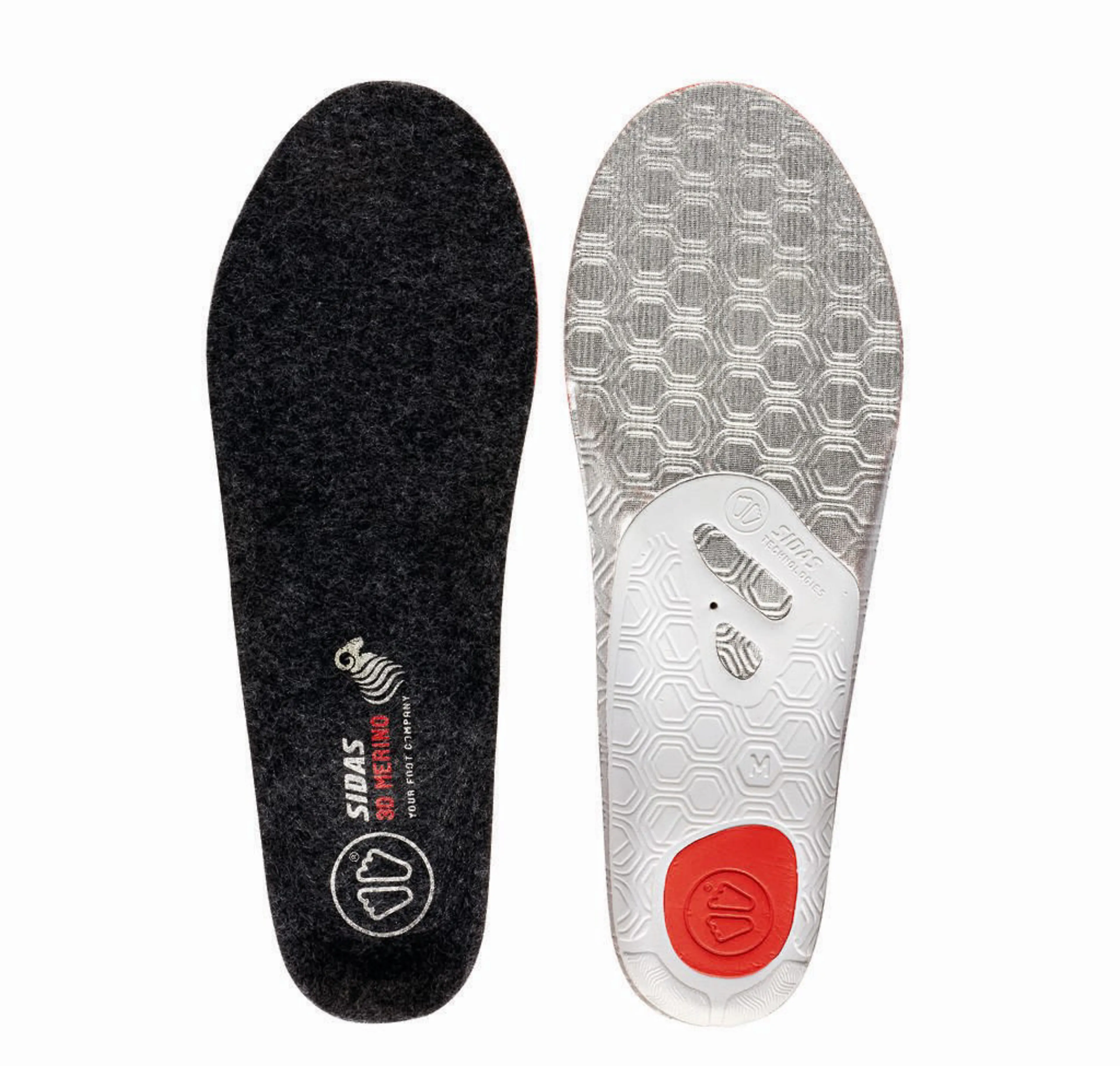 Sidas Winter 3D Merino innleggsåle