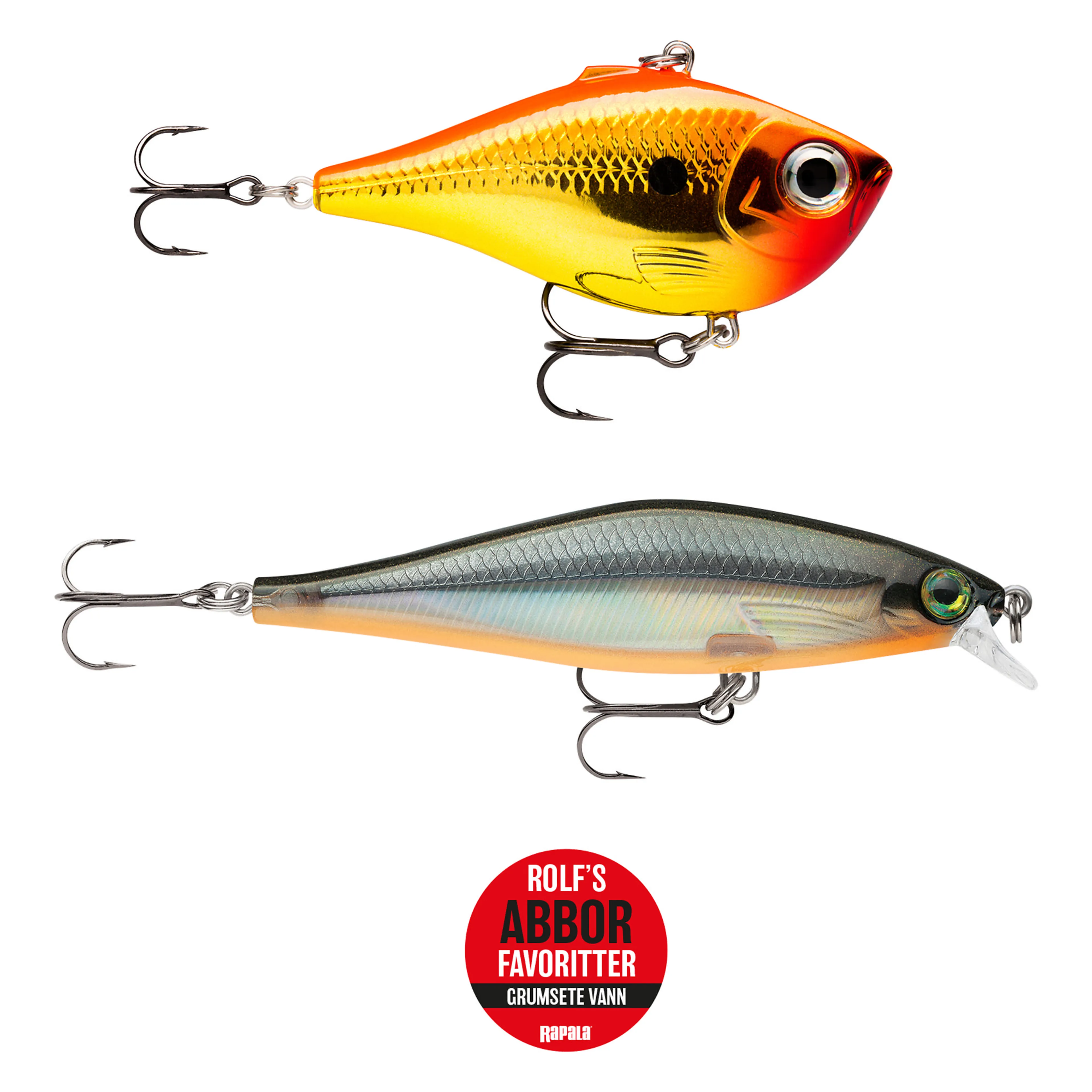 Rolf's Abborfavoritter Grumsete Vann 2pk Rolf's Abborfavoritter Grumsete Vann 2pk