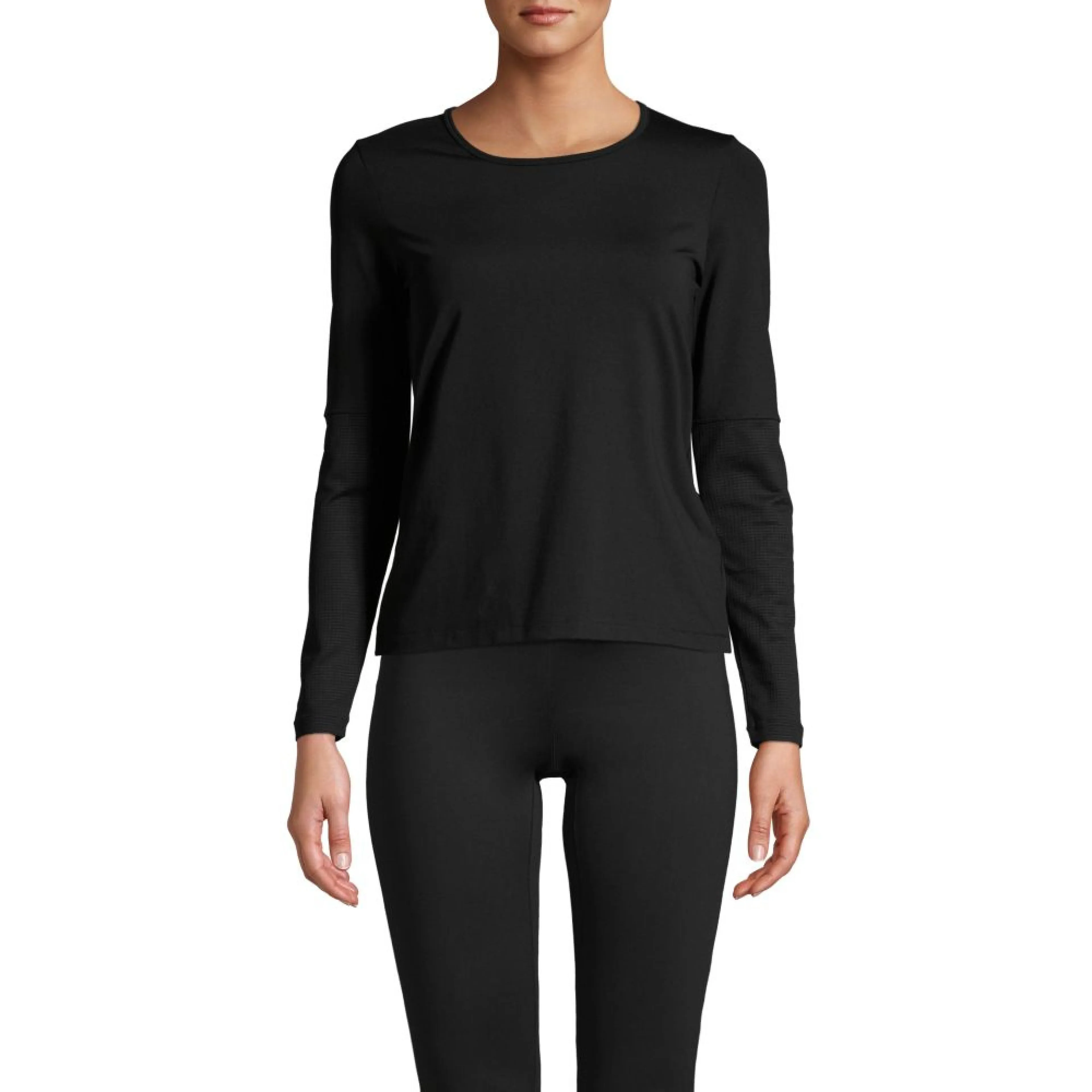 Essential Mesh Detail Long Sleeve treningsgenser dame