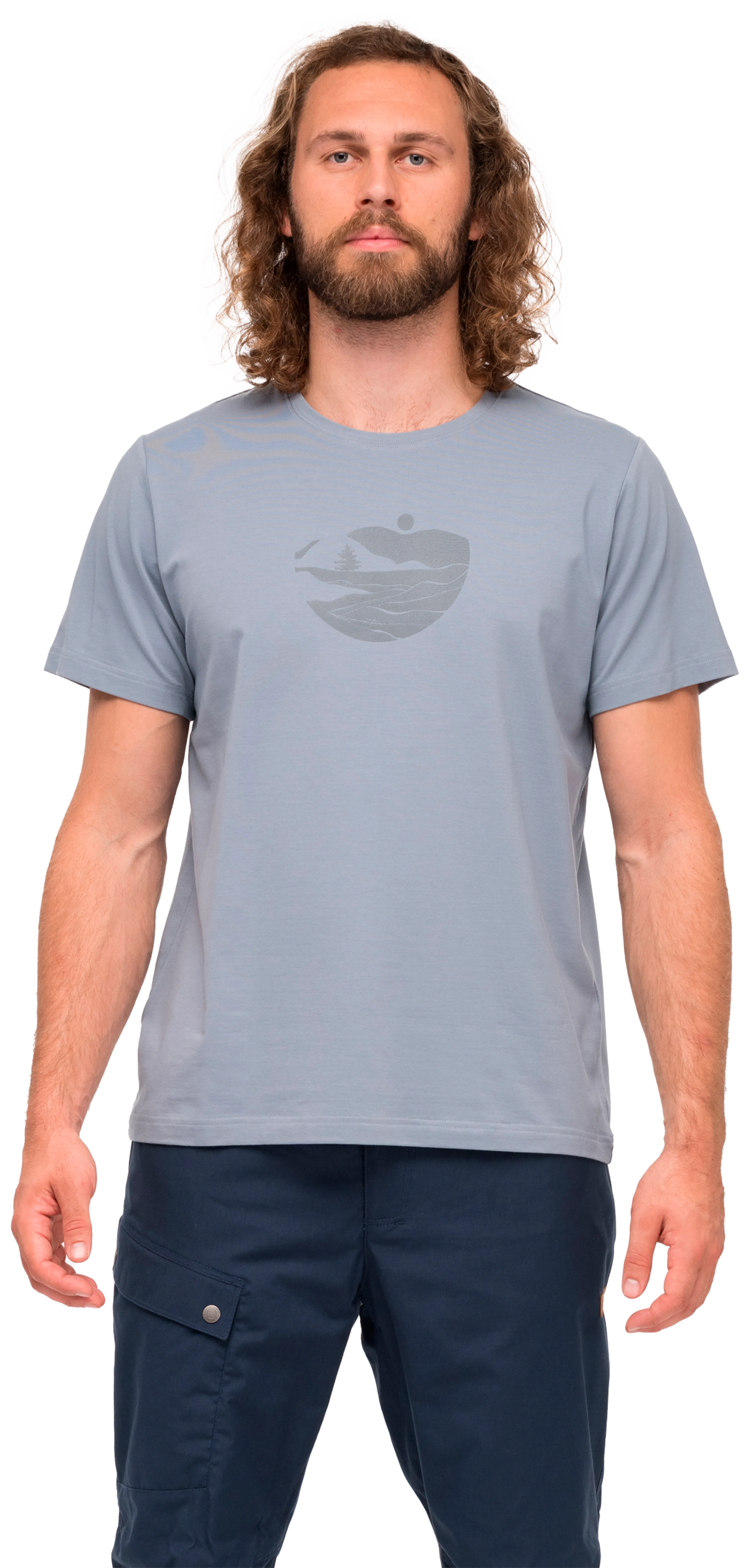 Nordmarka Organic Cotton Print Tee Men Nordmarka Organic Cotton Print Tee Men