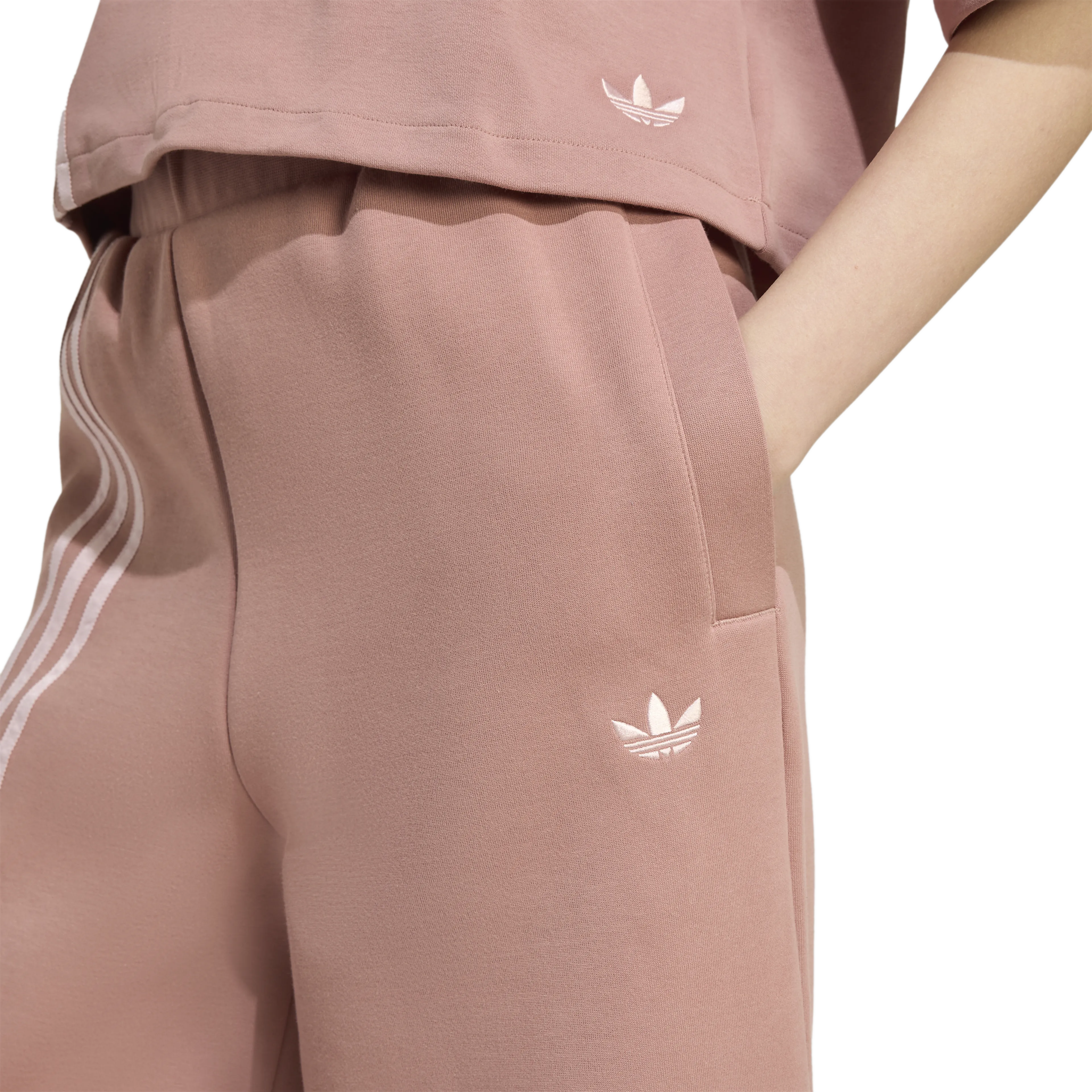 Off Placed 3-Stripes Wide Pant Dame