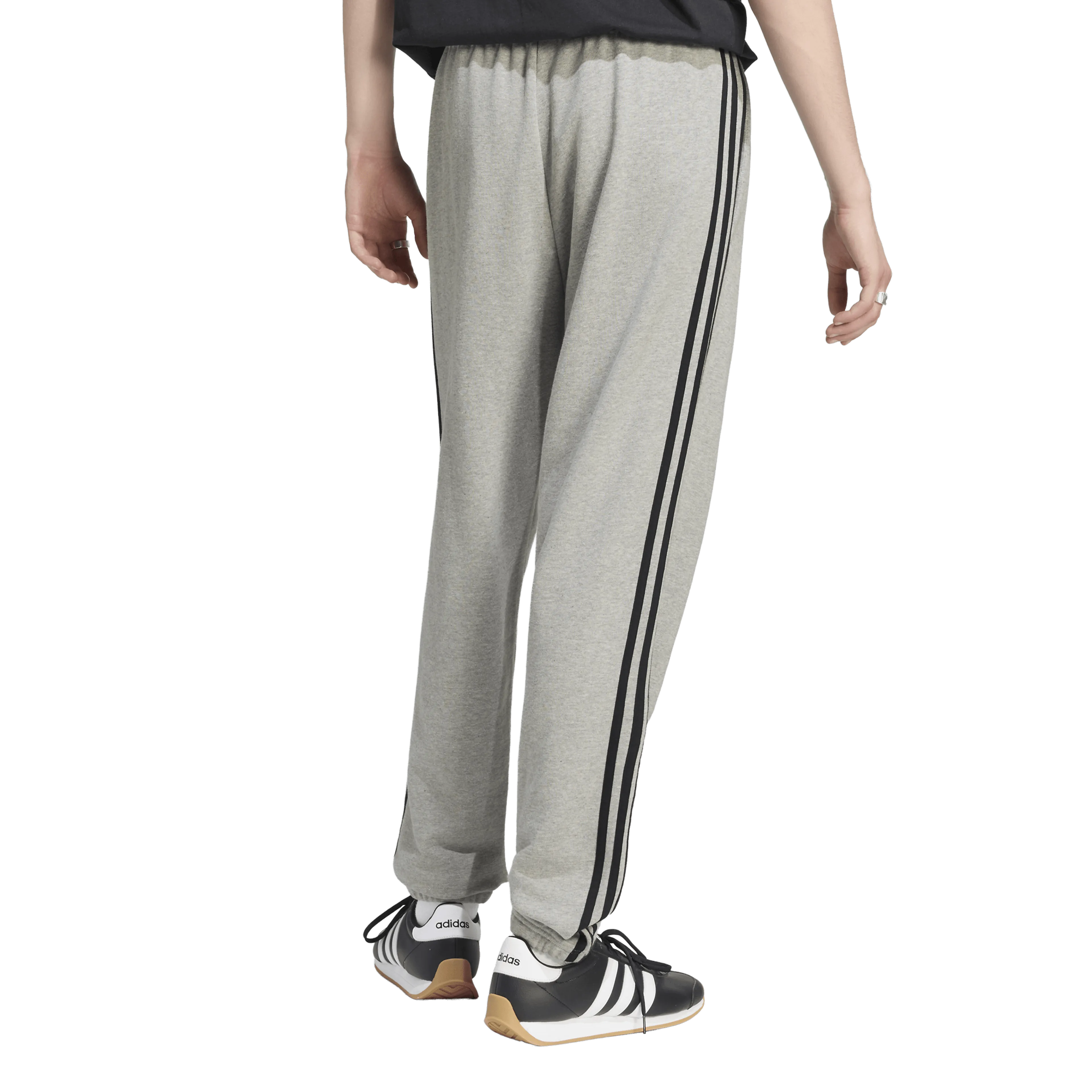 Essentials 3-Stripes French Terry Tapered Cuffed Joggebukse
