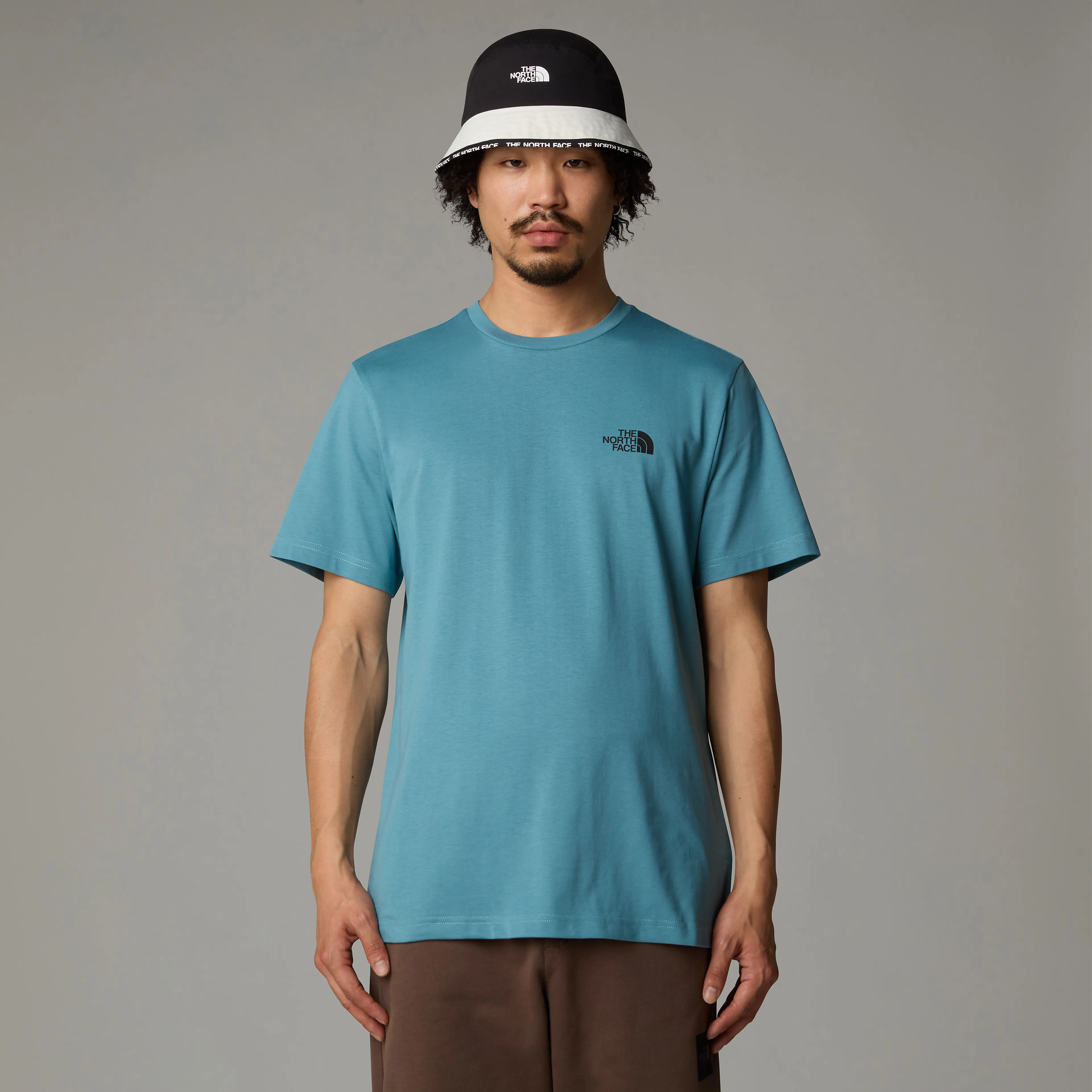 M S/S SIMPLE DOME TEE