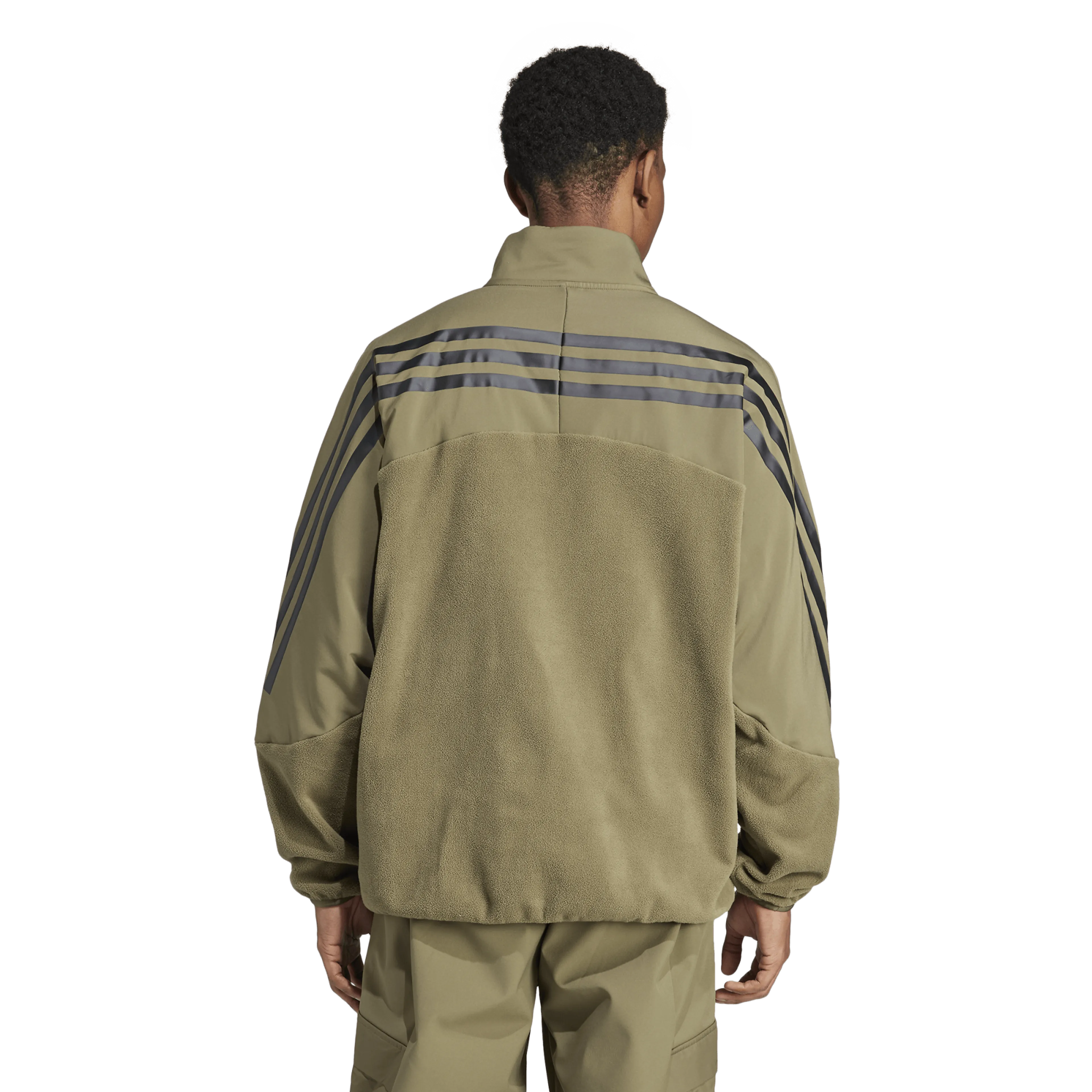 Future Icons 3-Stripes 1/4-Zip genser herre