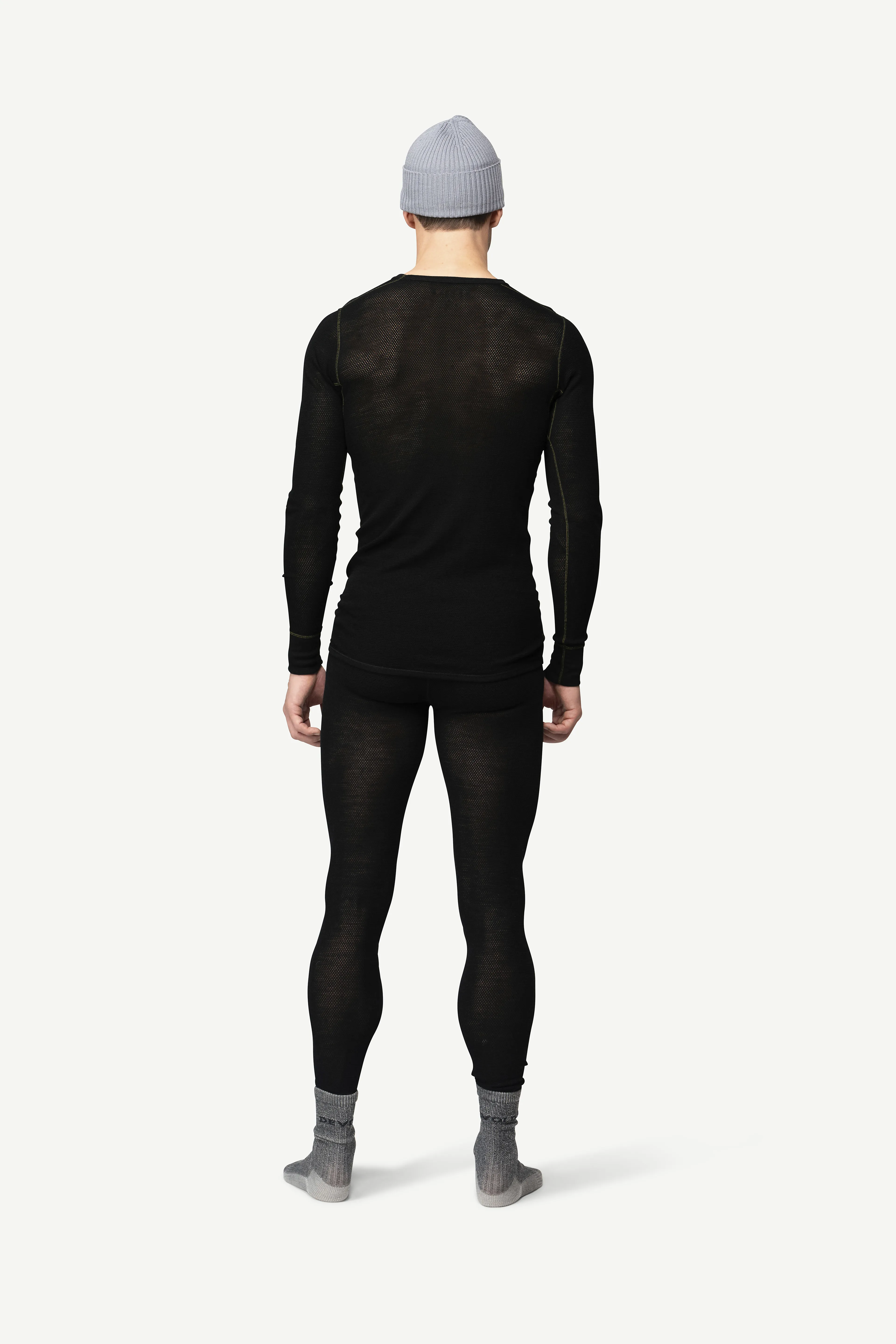 Wool Mesh ulltrøye herre