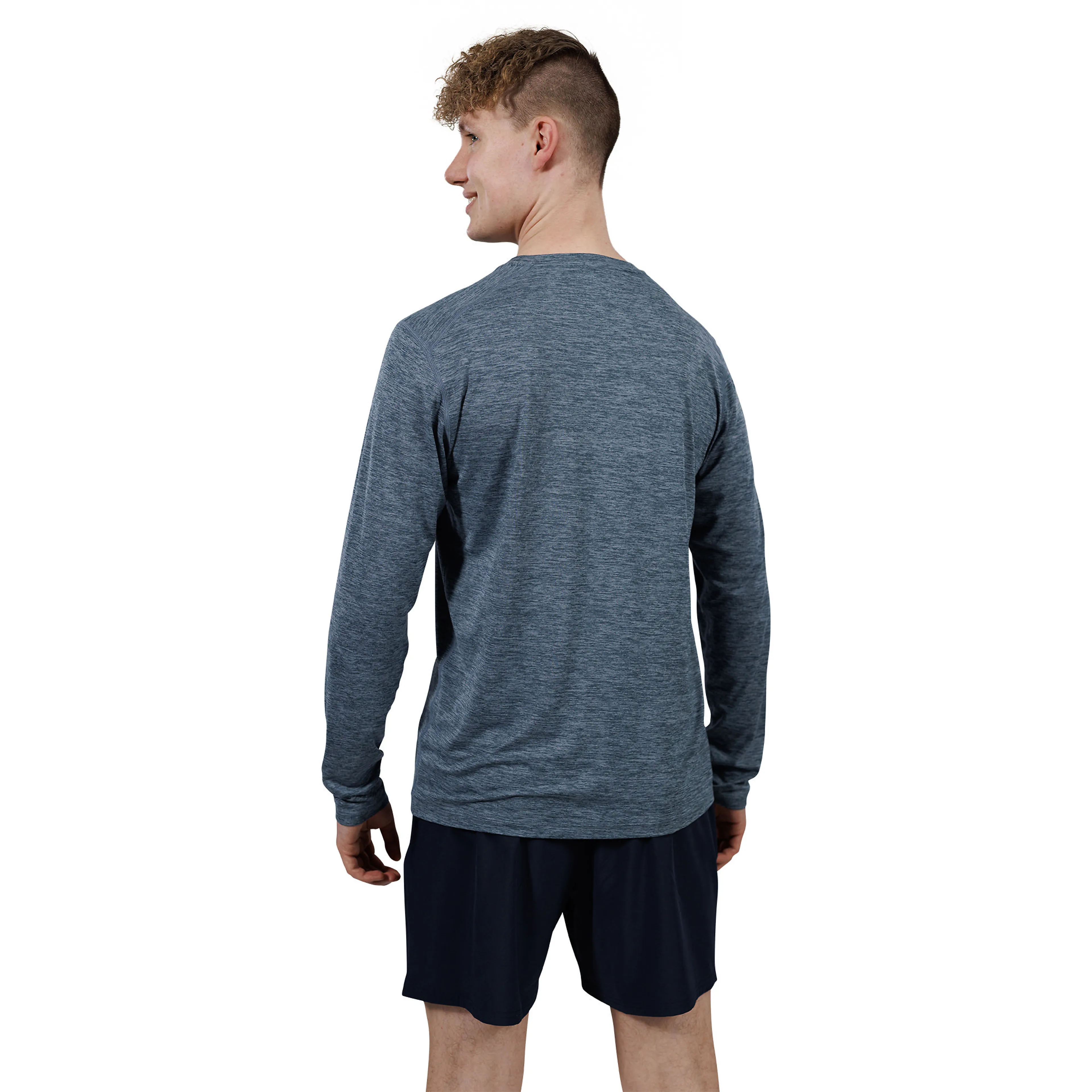 Sapporo M Melange L-S Tee